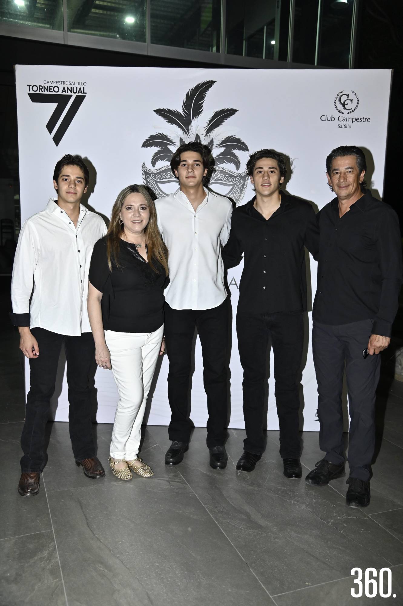 $!Ricardo Ruiz, Adriana Almanza, Alejandro, Eduardo y Ricardo Ruiz.