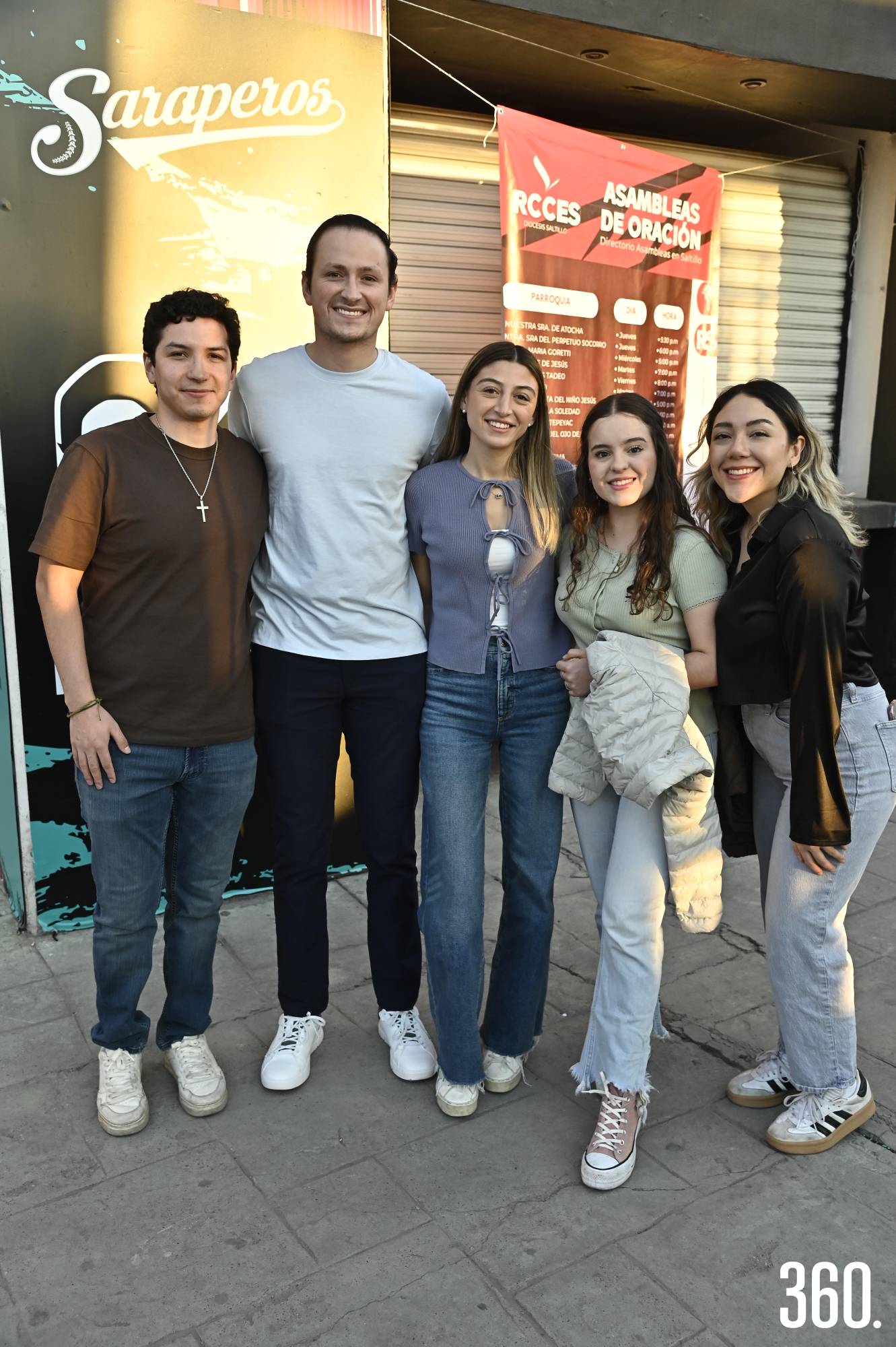 $!Diego Arellano, Marcelo Leal, Ximena Elizondo, Mariana Zertuche y Fátima Martínez.