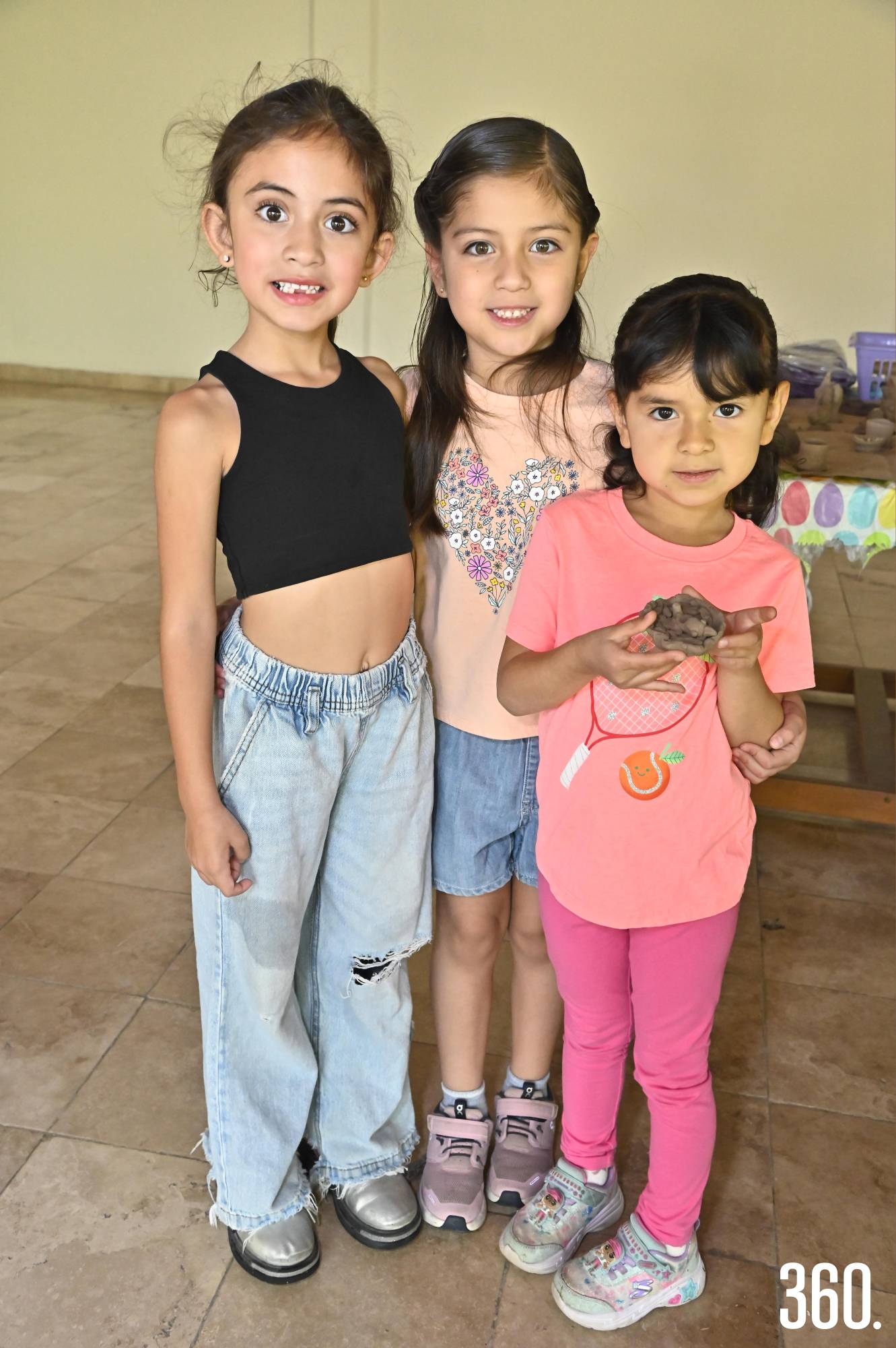 $!Christelle Coss, María Carolina Rangel y Galilea Sánchez.