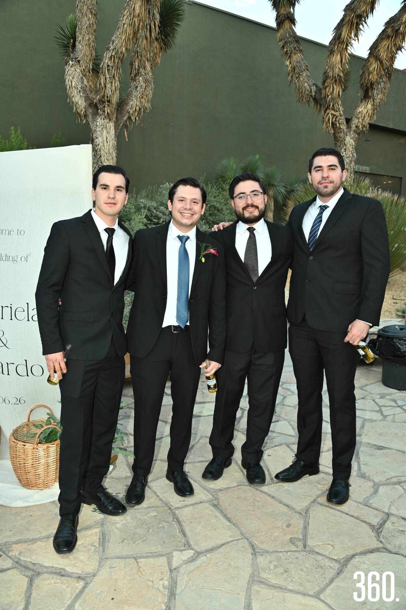 $!Daniel Flores, Marcelo Fuentes, Rodrigo Chío y Miguel Viesca.