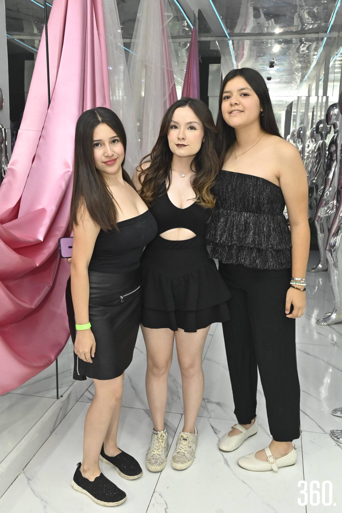 $!Roberta Isabela Gómez, Ana Williamson y Alicia Charles.