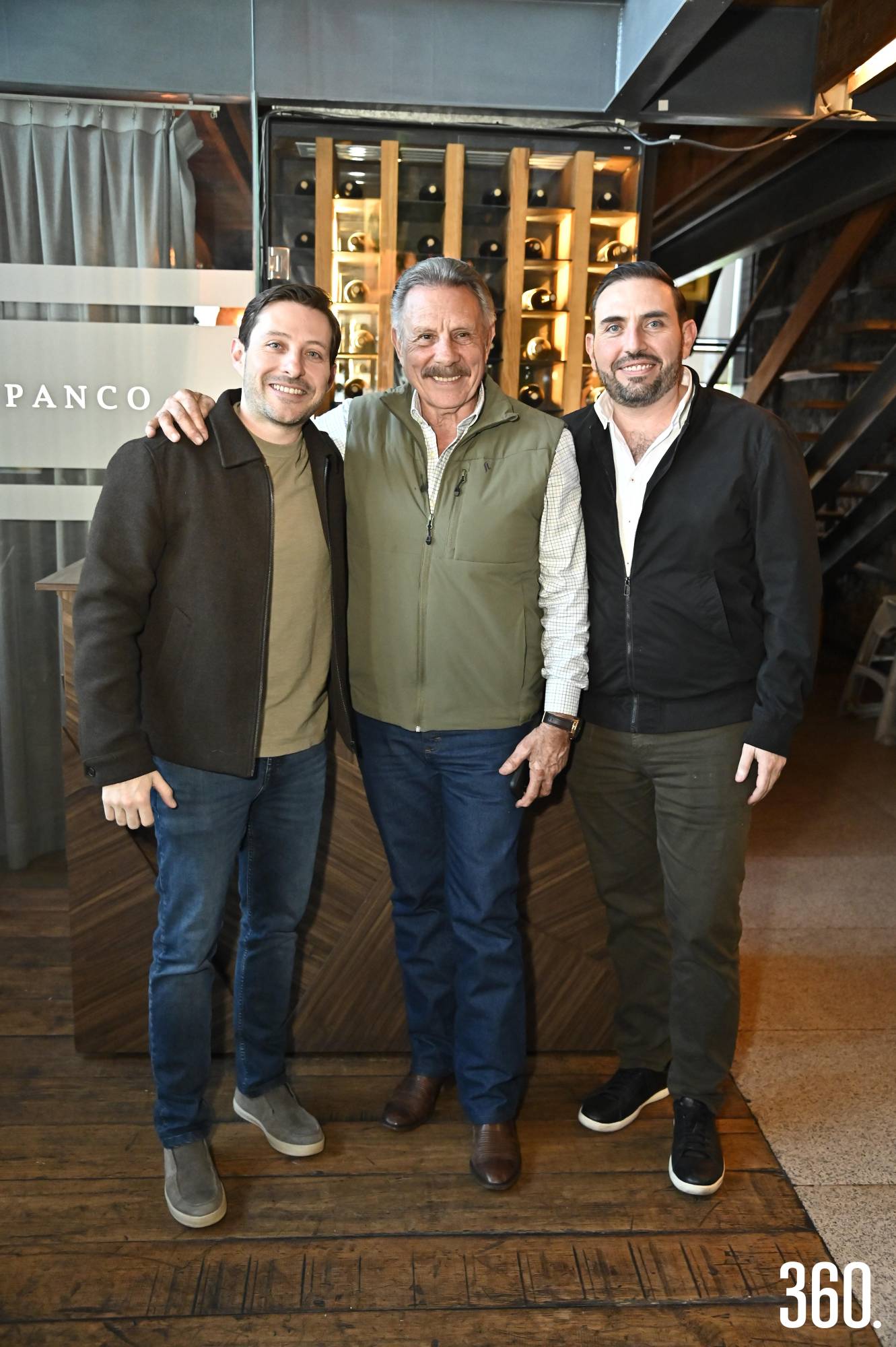 $!Héctor de la Fuente Rodríguez con sus hijos, Alejandro y Héctor de la Fuente Amarante.