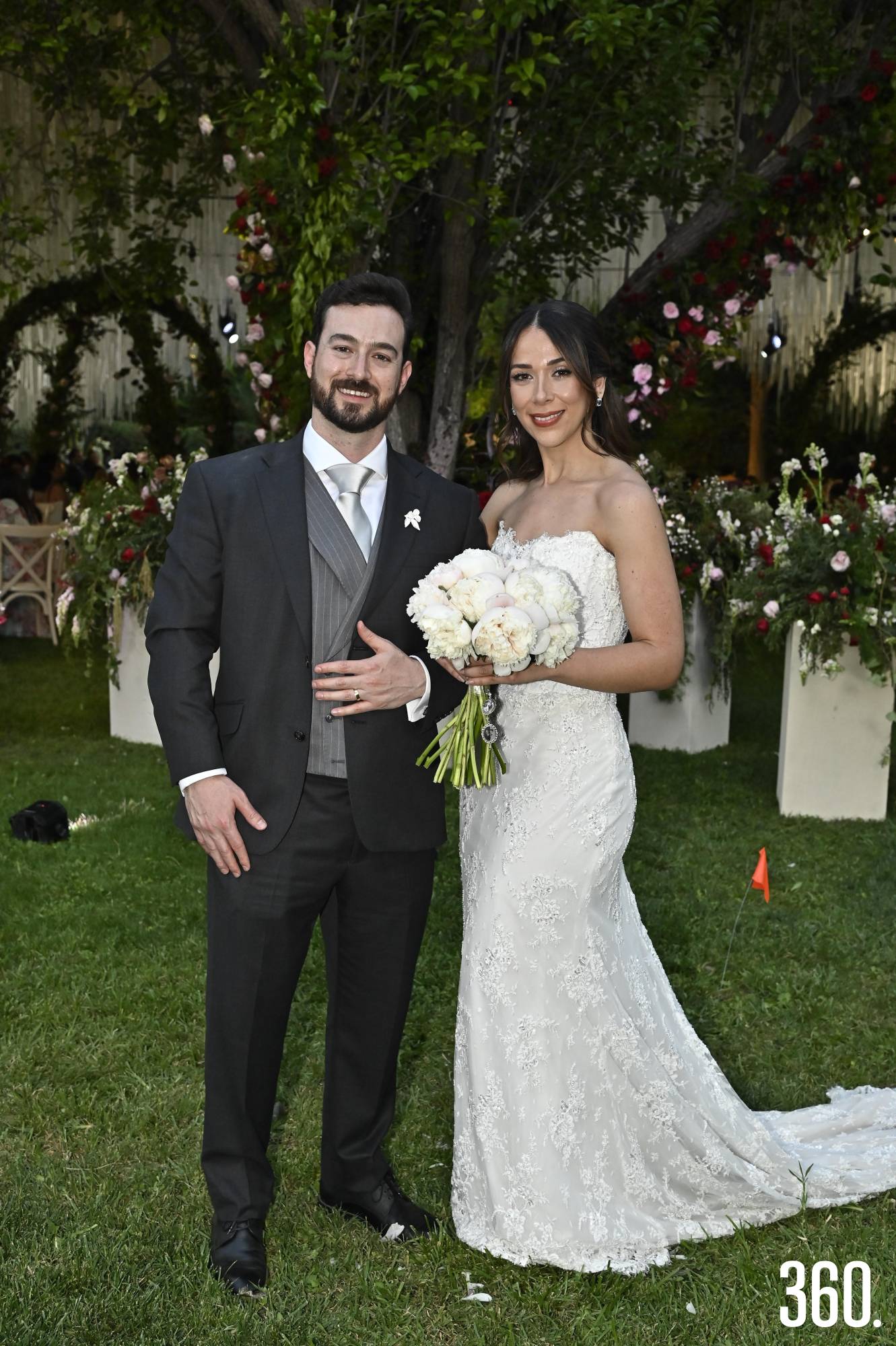 $!Los recién casados.