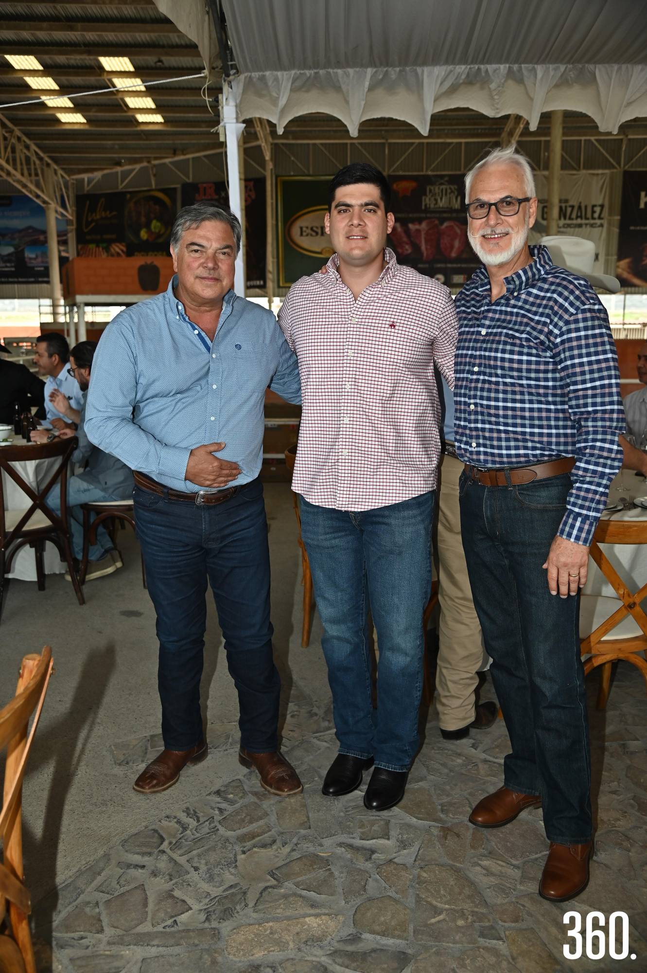 $!Jesús María Ramón, Víctor Concha y Francisco Romero.