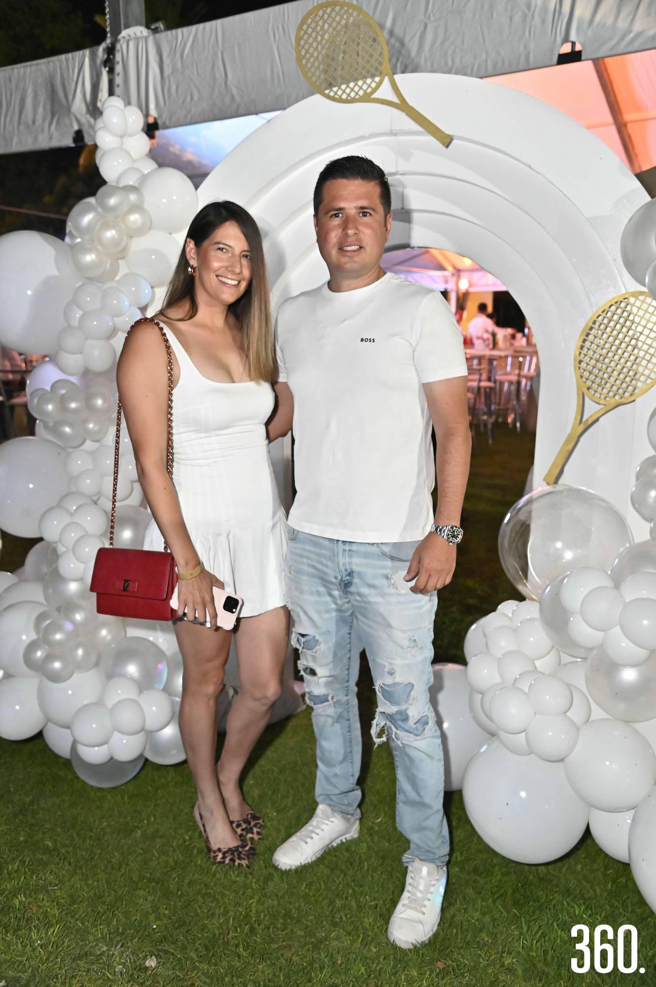 $!Grecia Garza y Abraham del Valle.