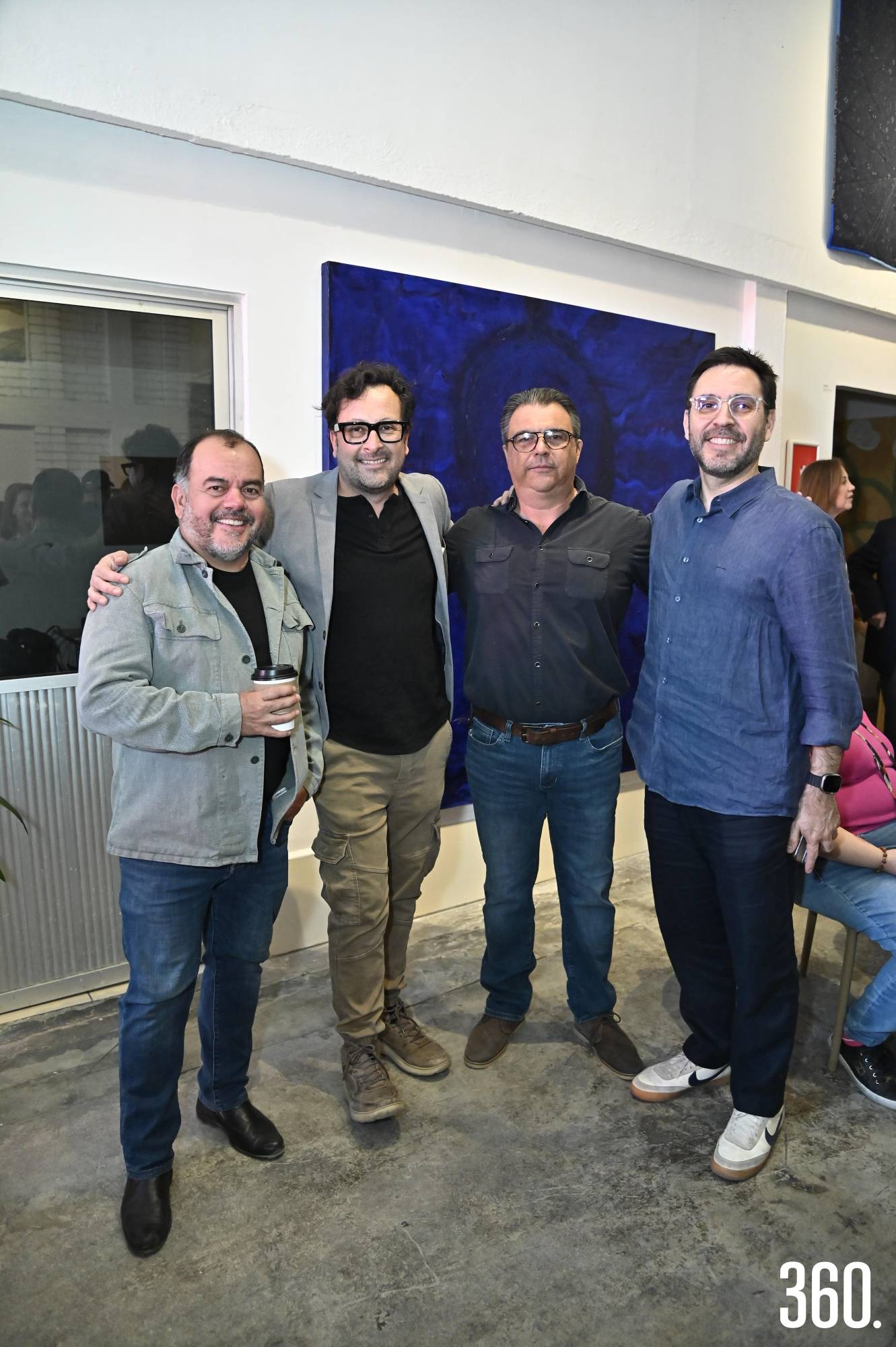 $!Jaime Gómez, Sergio Castillo, Homero Rodríguez y Marcelo Vallecillo.