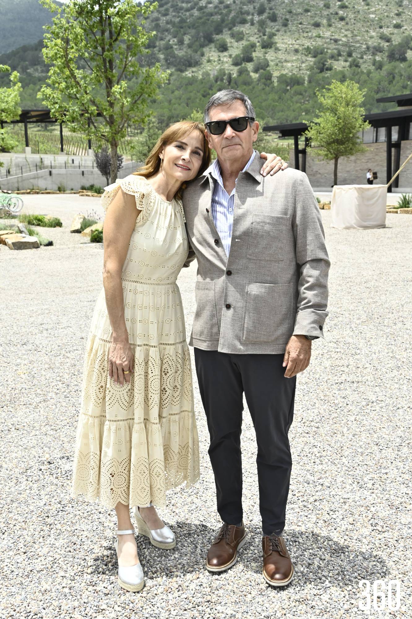 $!María Hortensia Lomelí y Manuel González.