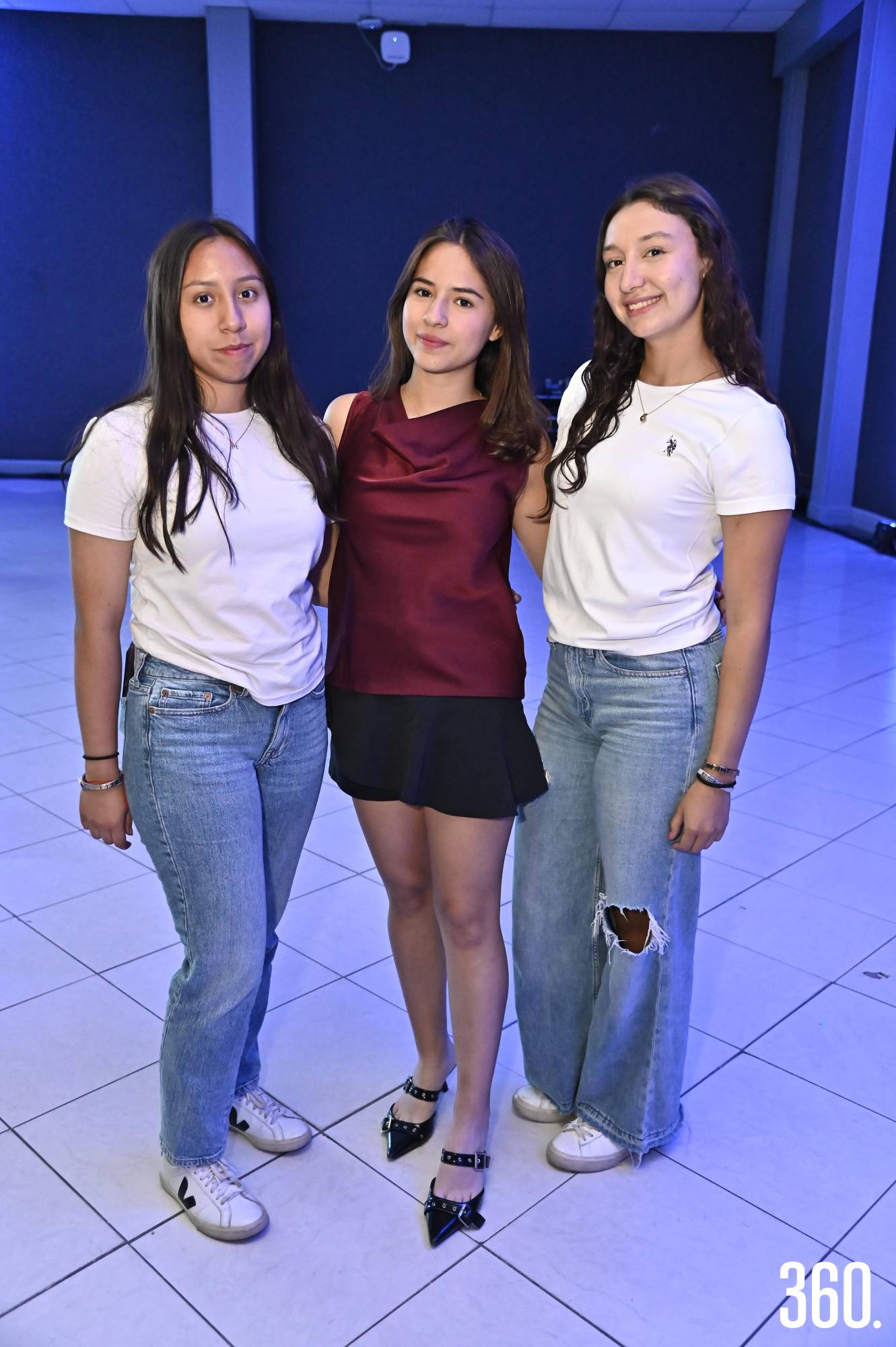 $!María Julia Alvarado, Valentina Chuck y María Goretti.
