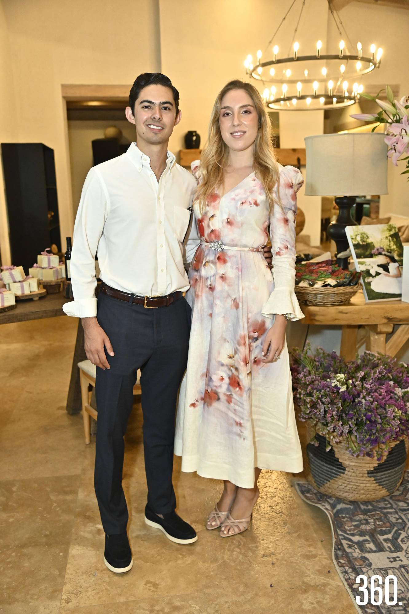 $!Jesús H. Garza y Andrea Mendel.