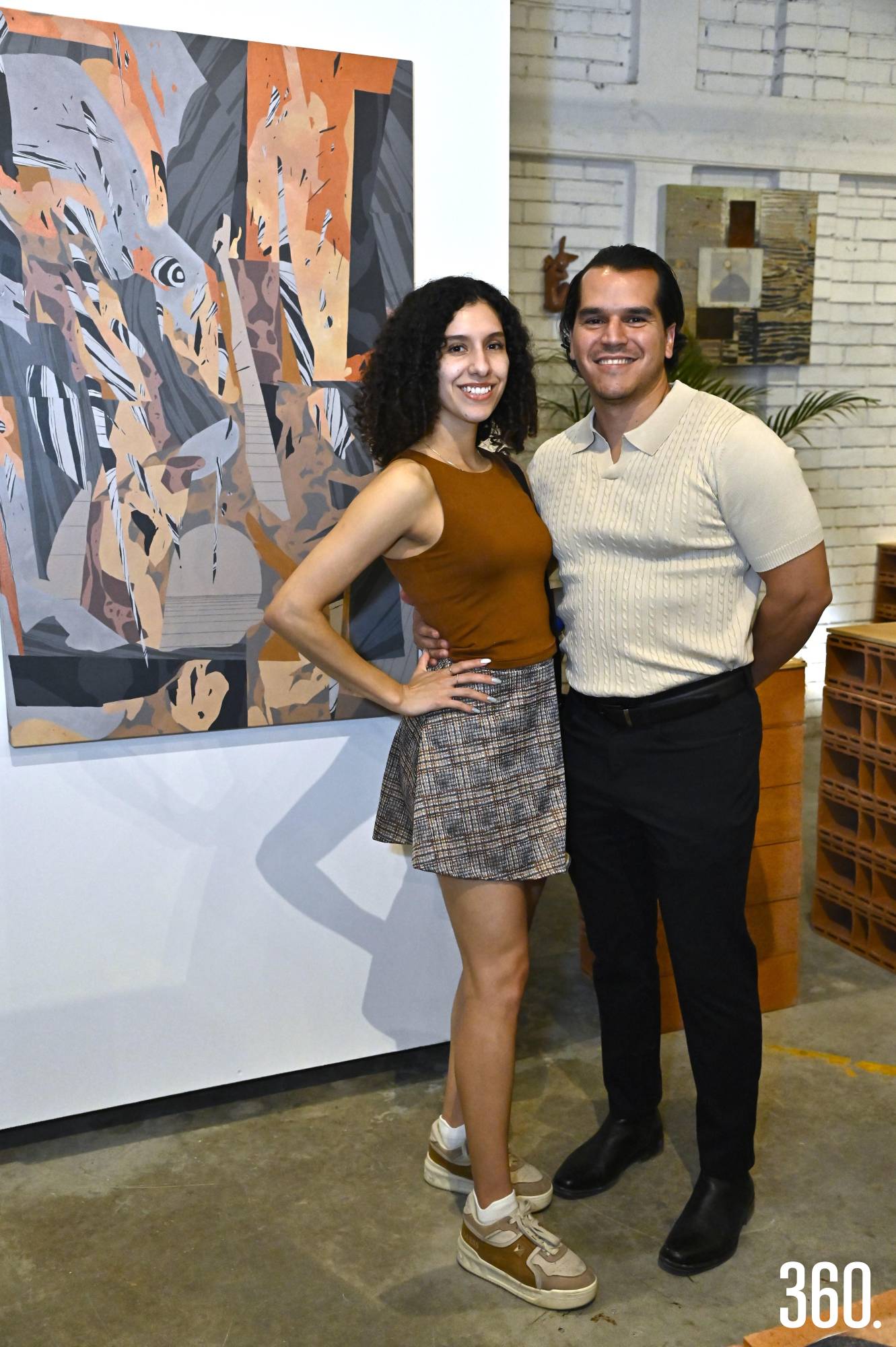 $!Ismene de la Peña y Carlos Gutiérrez.