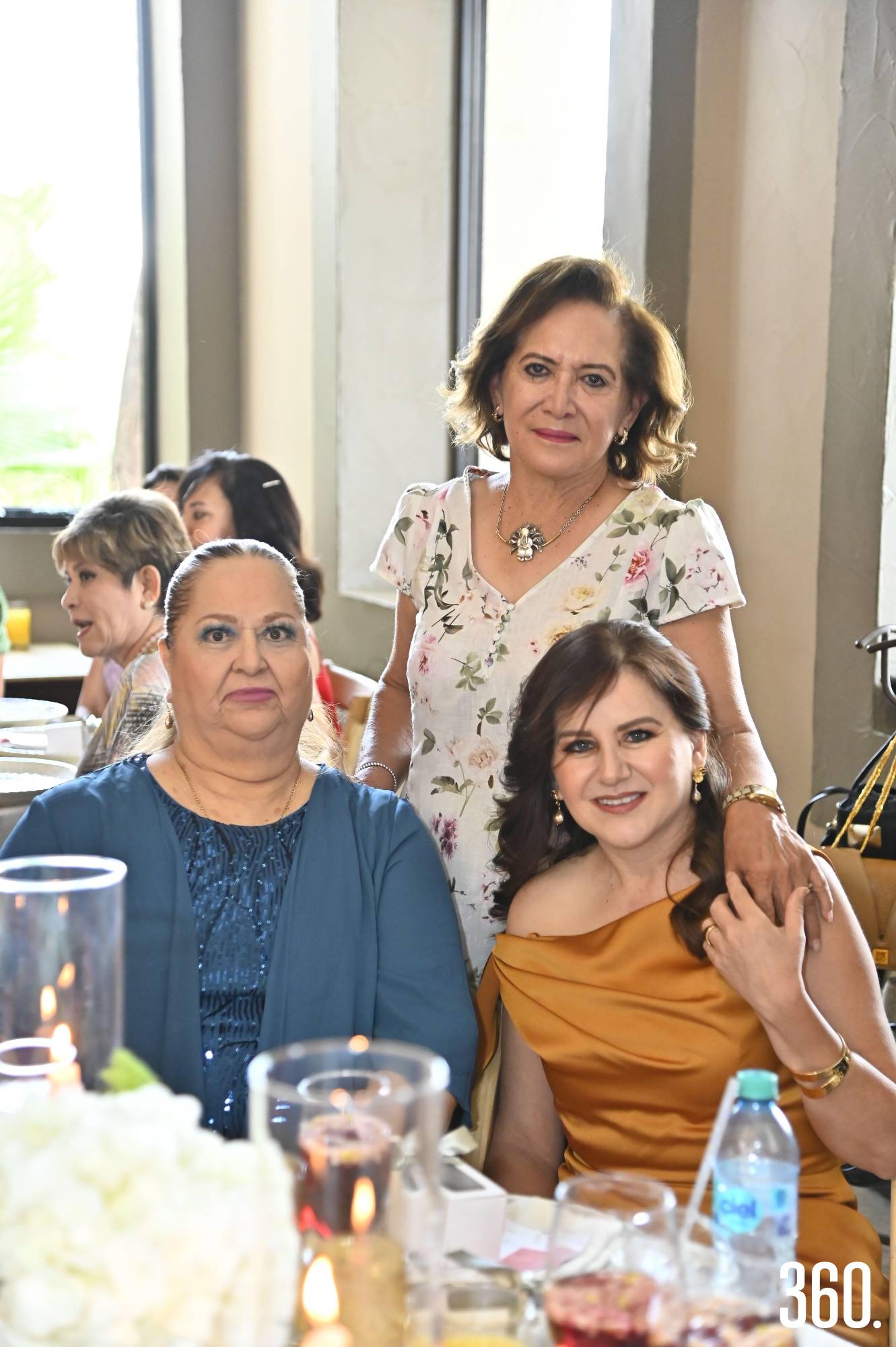 $!Rosario Rosales, Chelito Montañez de Fernández y Martha Valdés.