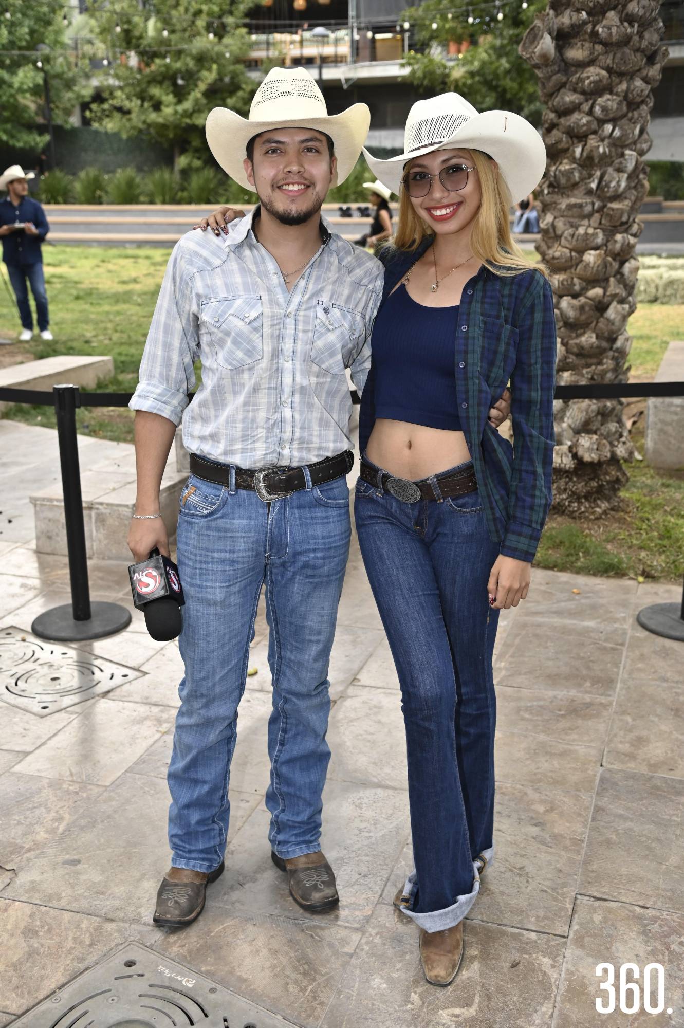 $!Jesús Eduardo de la Peña y Sofía Sánchez.