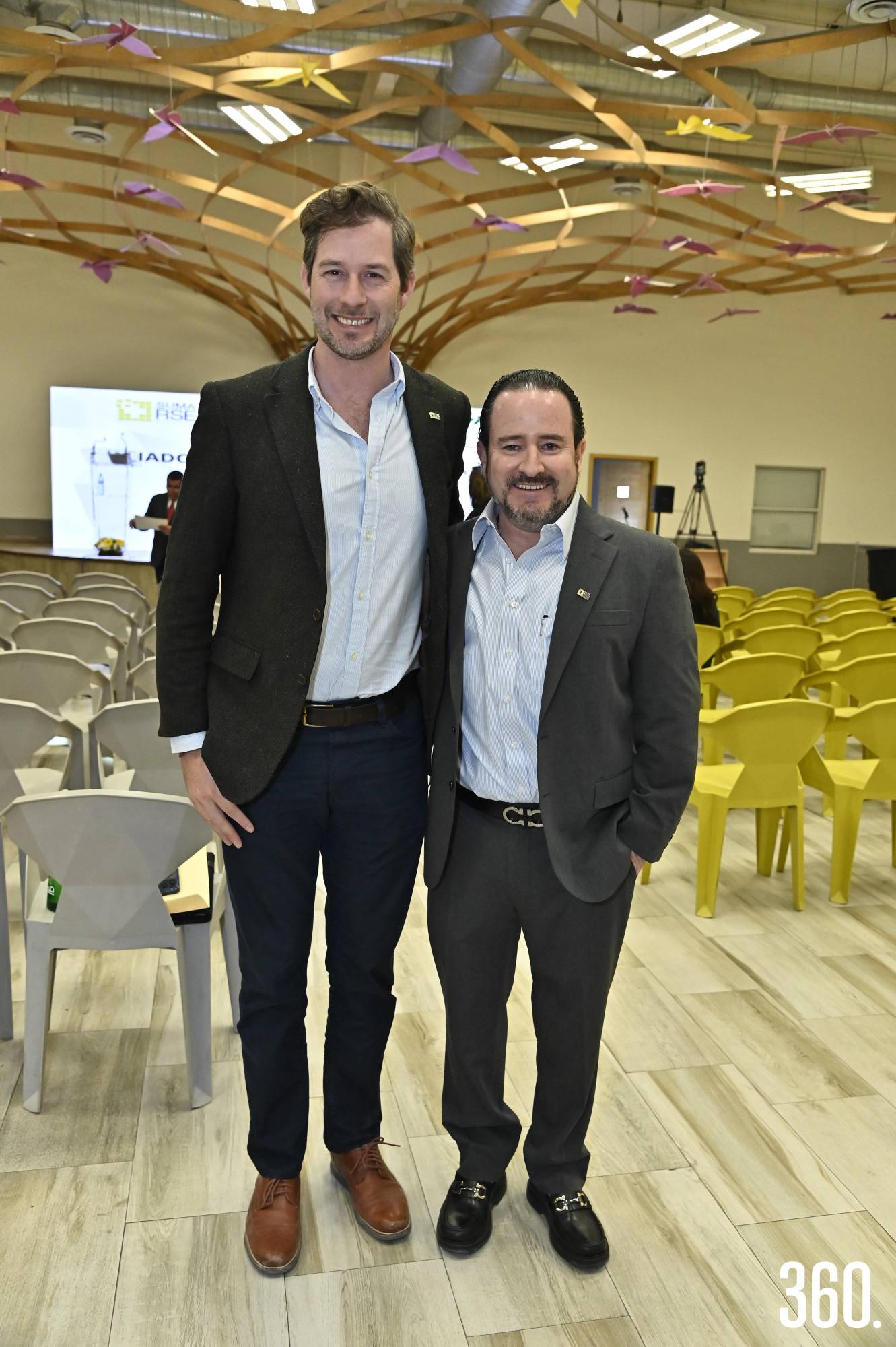 $!Esteban Garza Fishburn y Alejandro Eichelmann Arizpe.