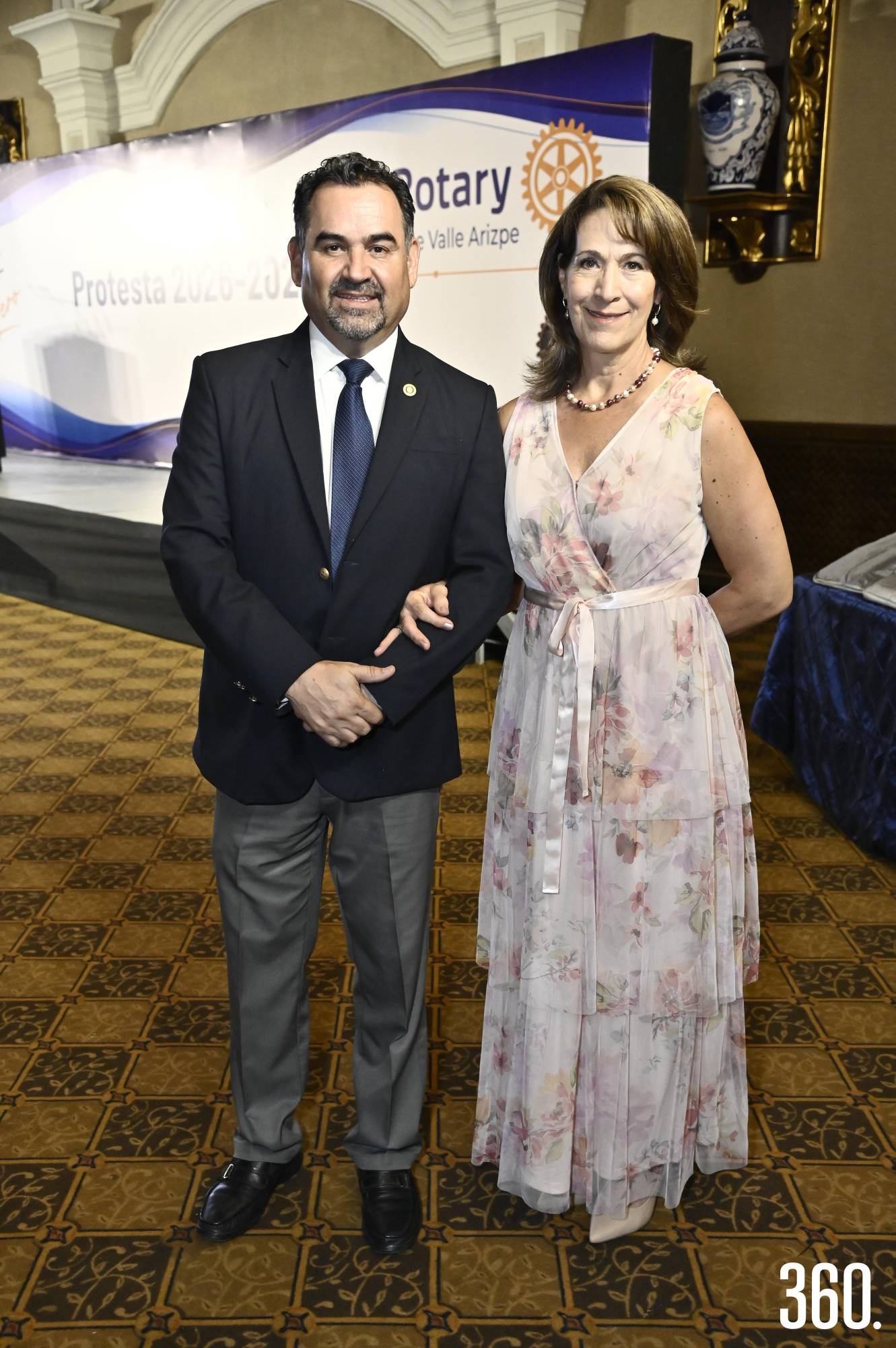 $!Heriberto Oyervides y Lourdes Ochoa.