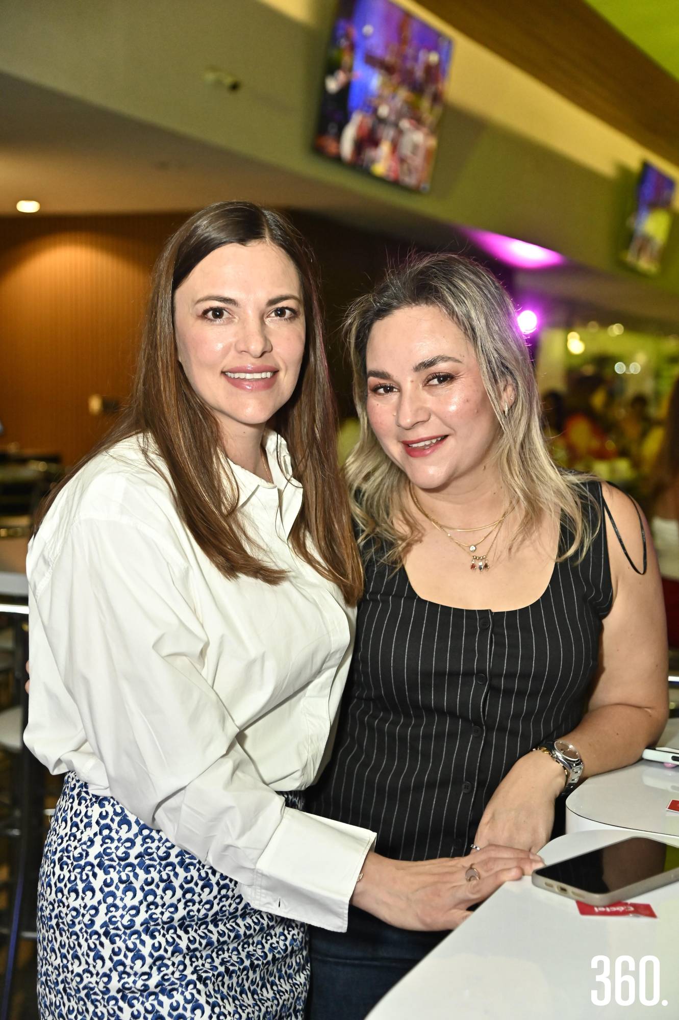 $!Mónica Flores y Tania de León.