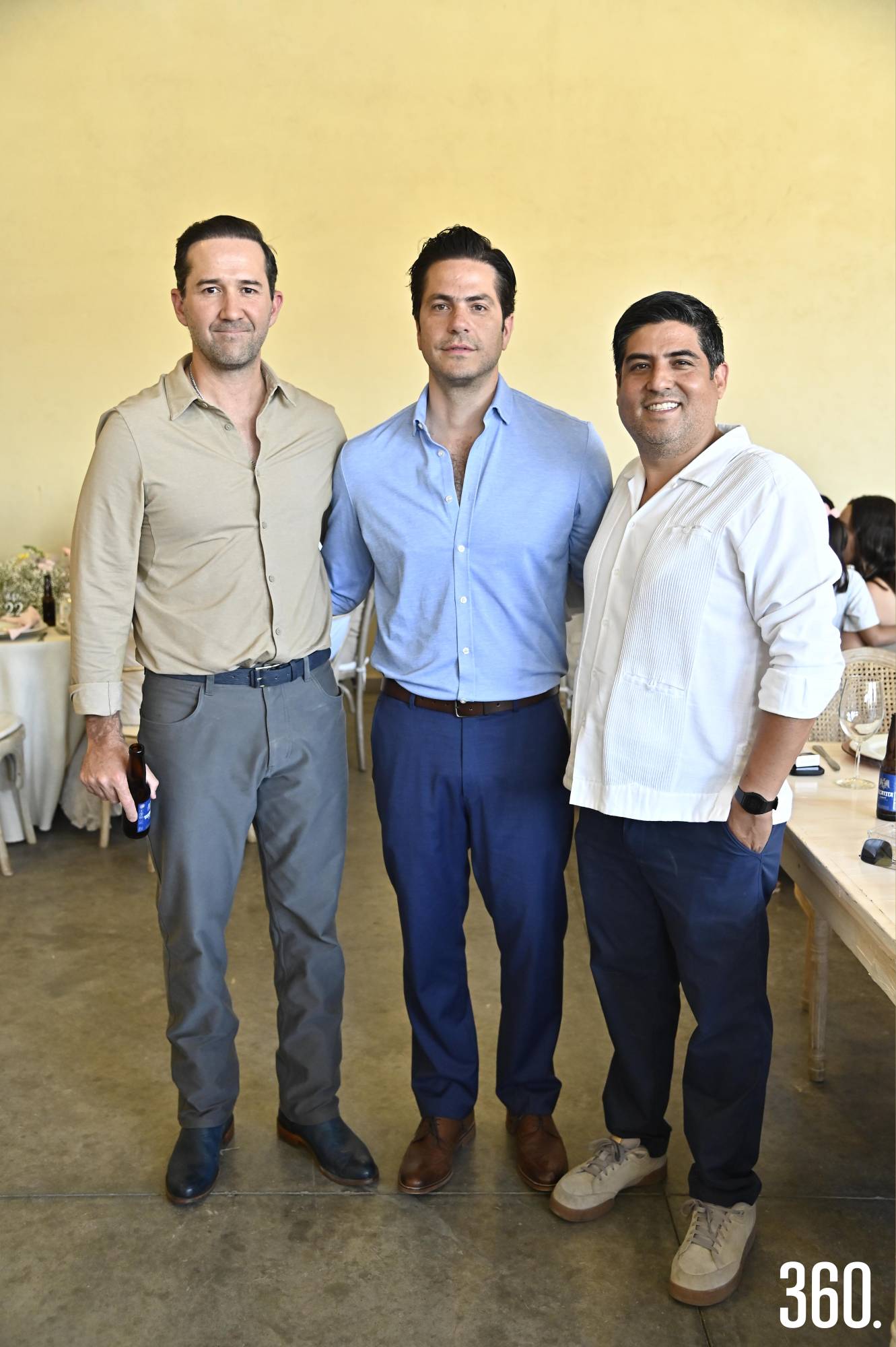 $!José Ángel de la Garza, Aldo González y Juan Pablo Valdés.