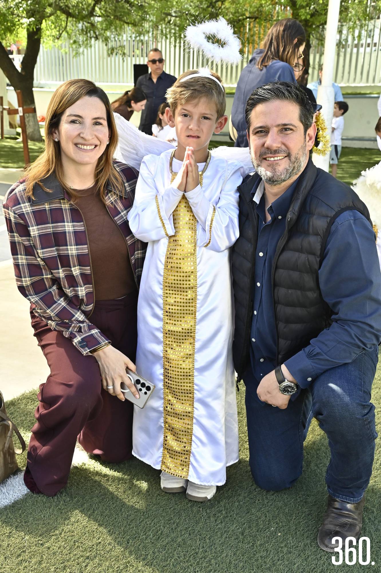 $!Paty Elizondo, Leo Campo Elizondo y Leo Campo.