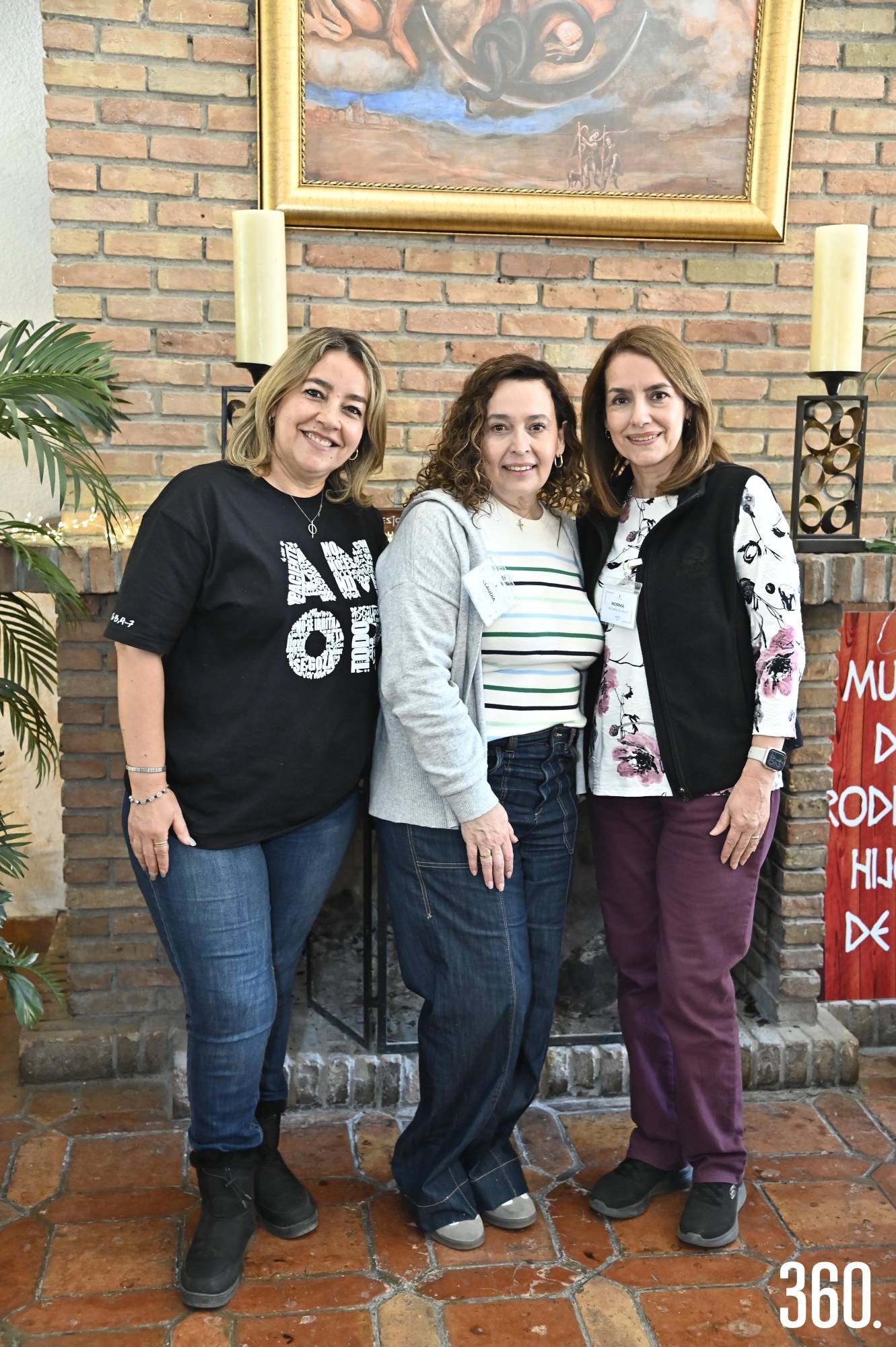 $!Laura Aguirre, Claudia Dávila y Norma Aguirre.