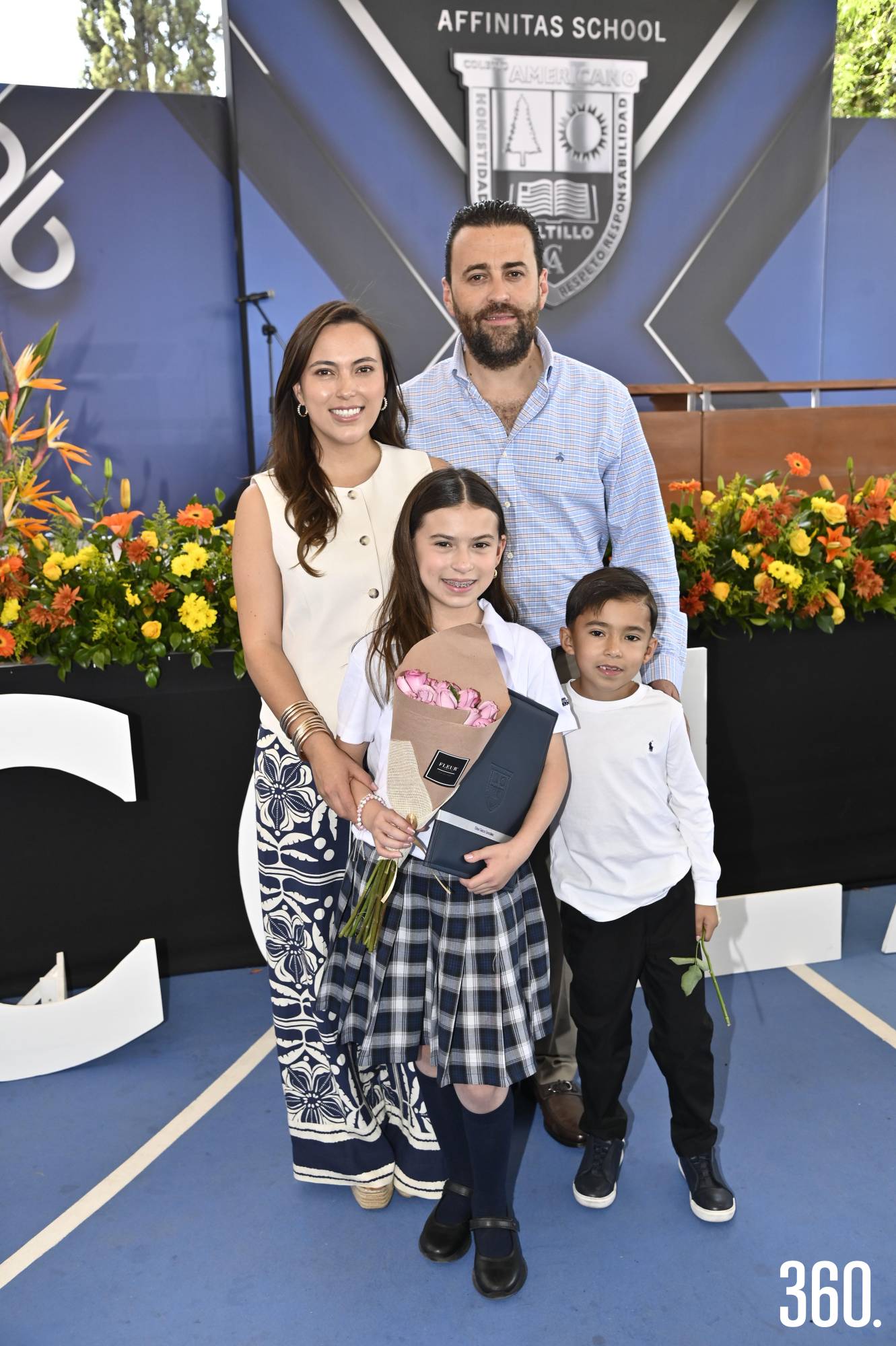 $!Adriana González, Jorge, Elisa y Jorge Eduardo Garza.