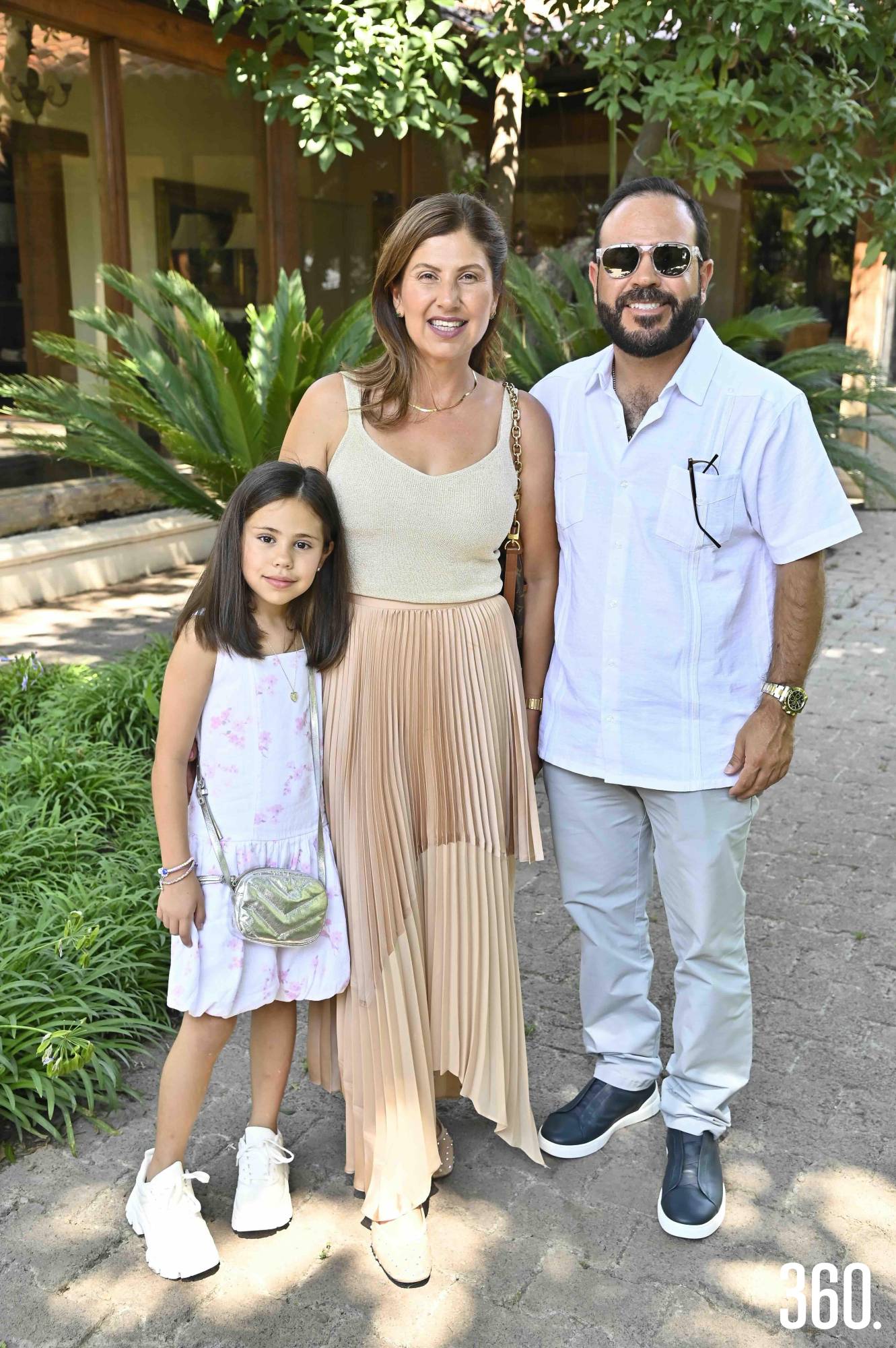 $!Elisa María de León, Fabiola Guerra y Gabriel de León.