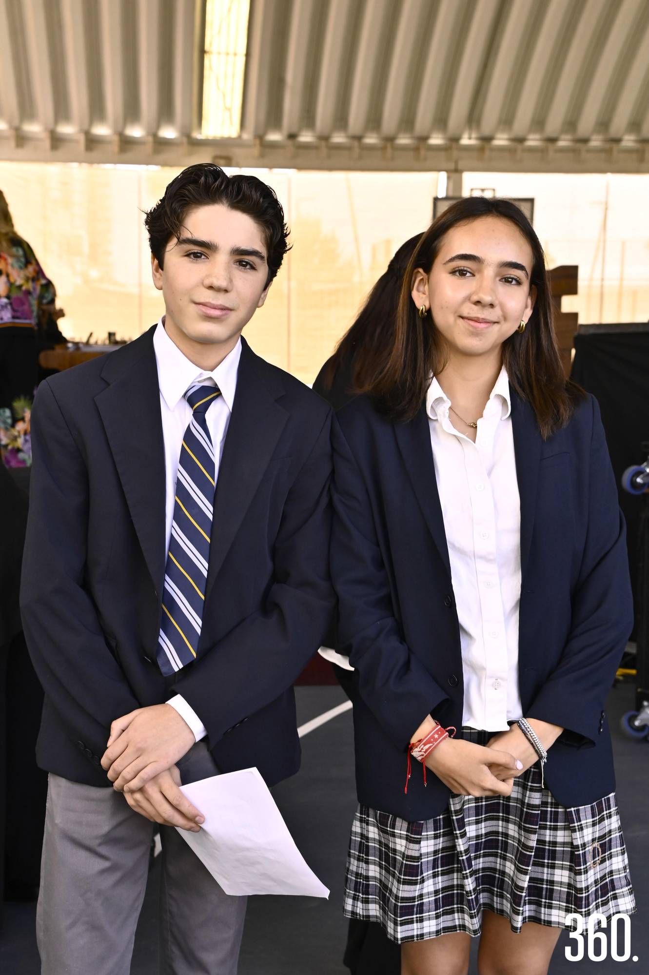 $!Bernardo de las Fuentes y Luciana Riojas.