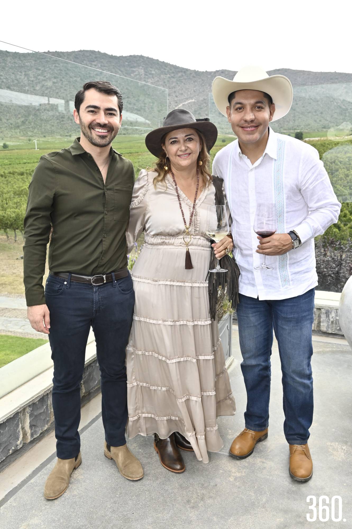 $!Augusto Ramos, Ana María Melo y Emanuel Reyes.