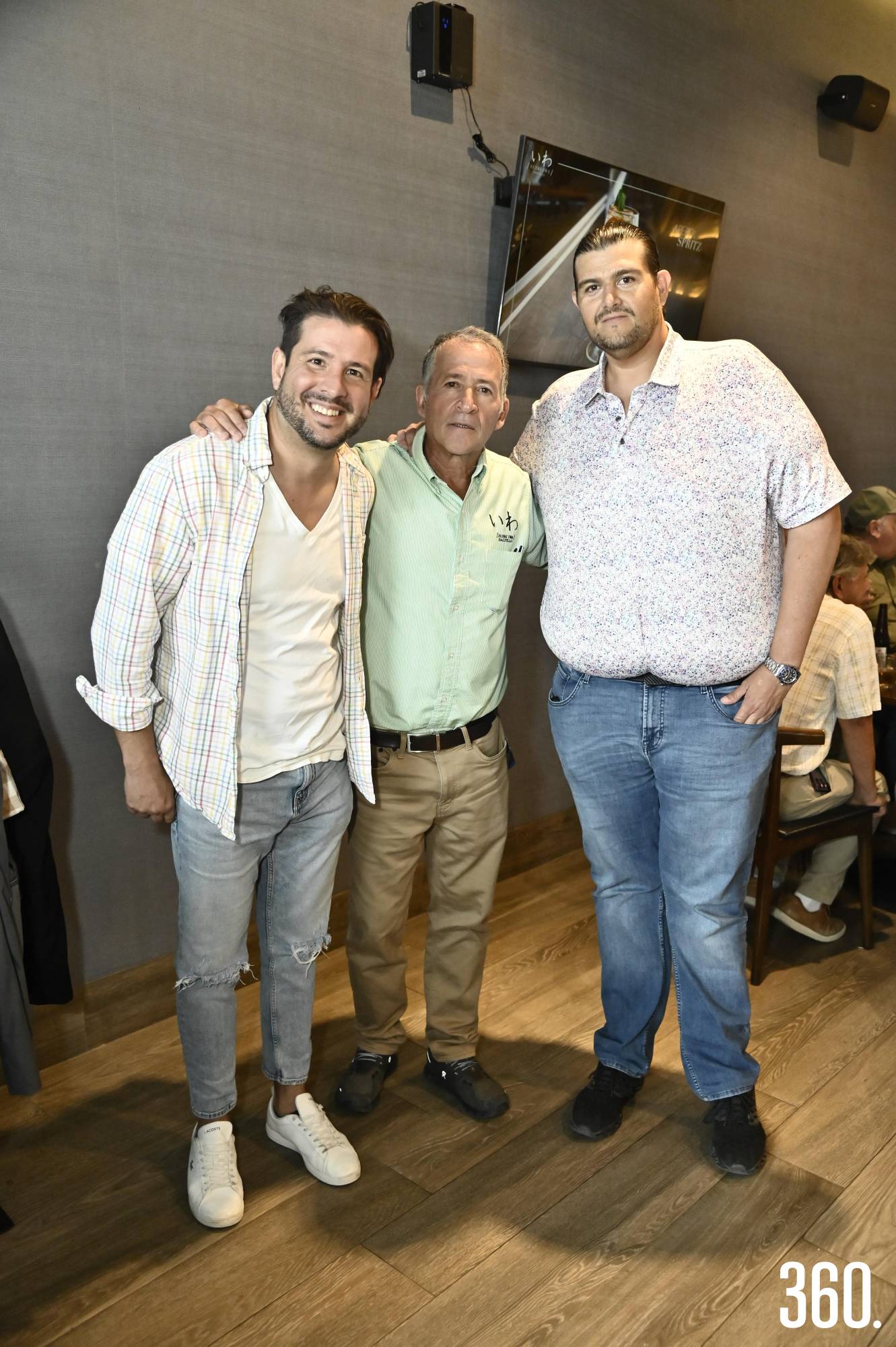 $!Nino González, Héctor López y Gerardo Ayala.