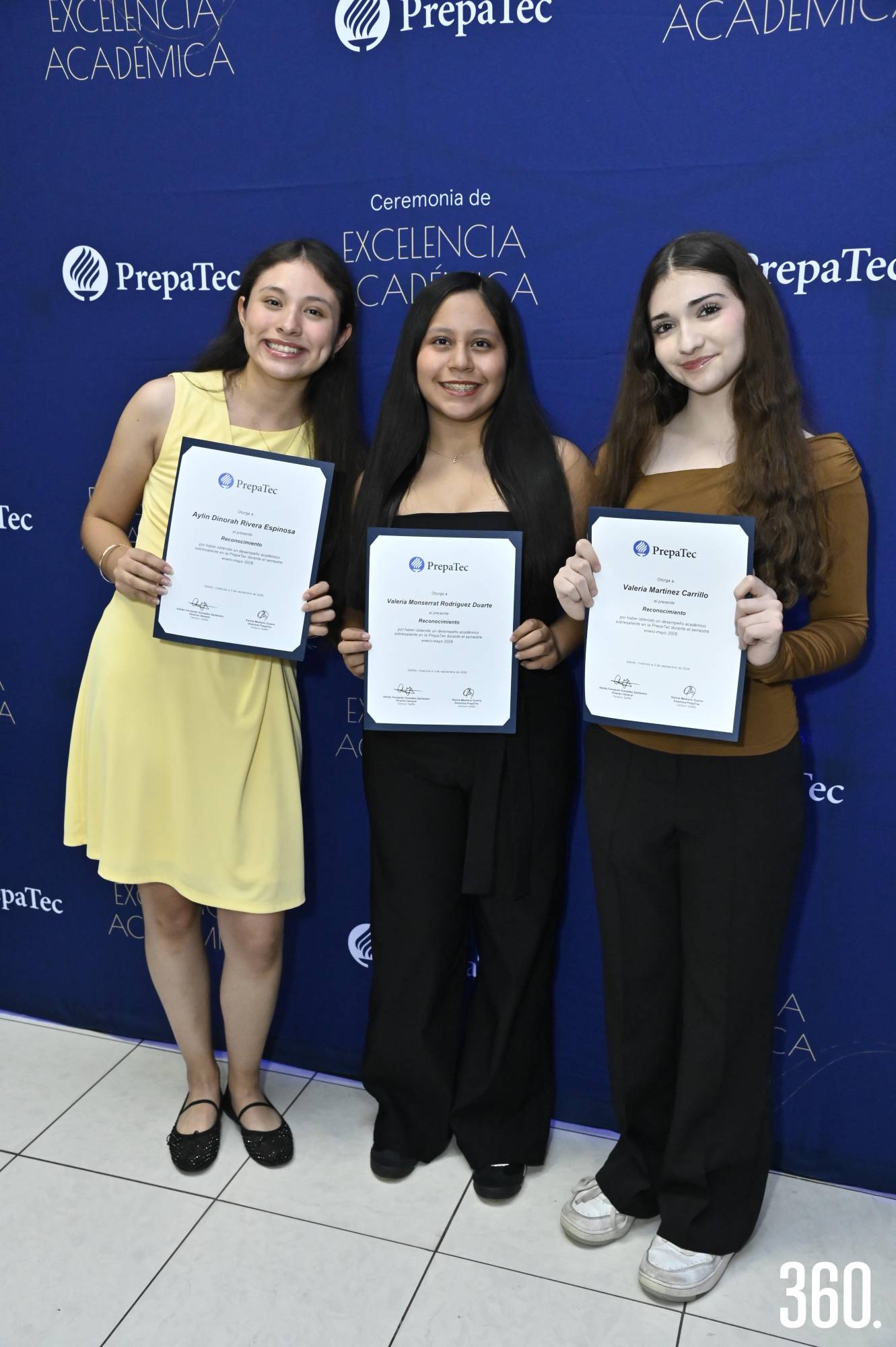 $!Dinorah Rivera, Valeria Monserrat Rodríguez y Valeria Martínez.