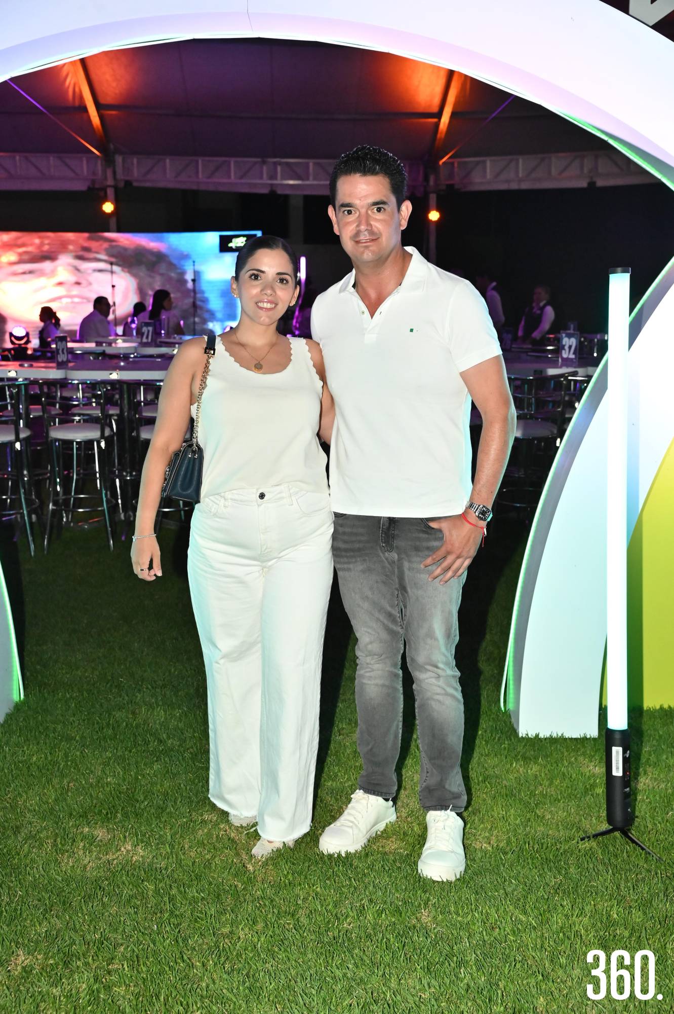 $!Lucía Treviño y Jorge García.