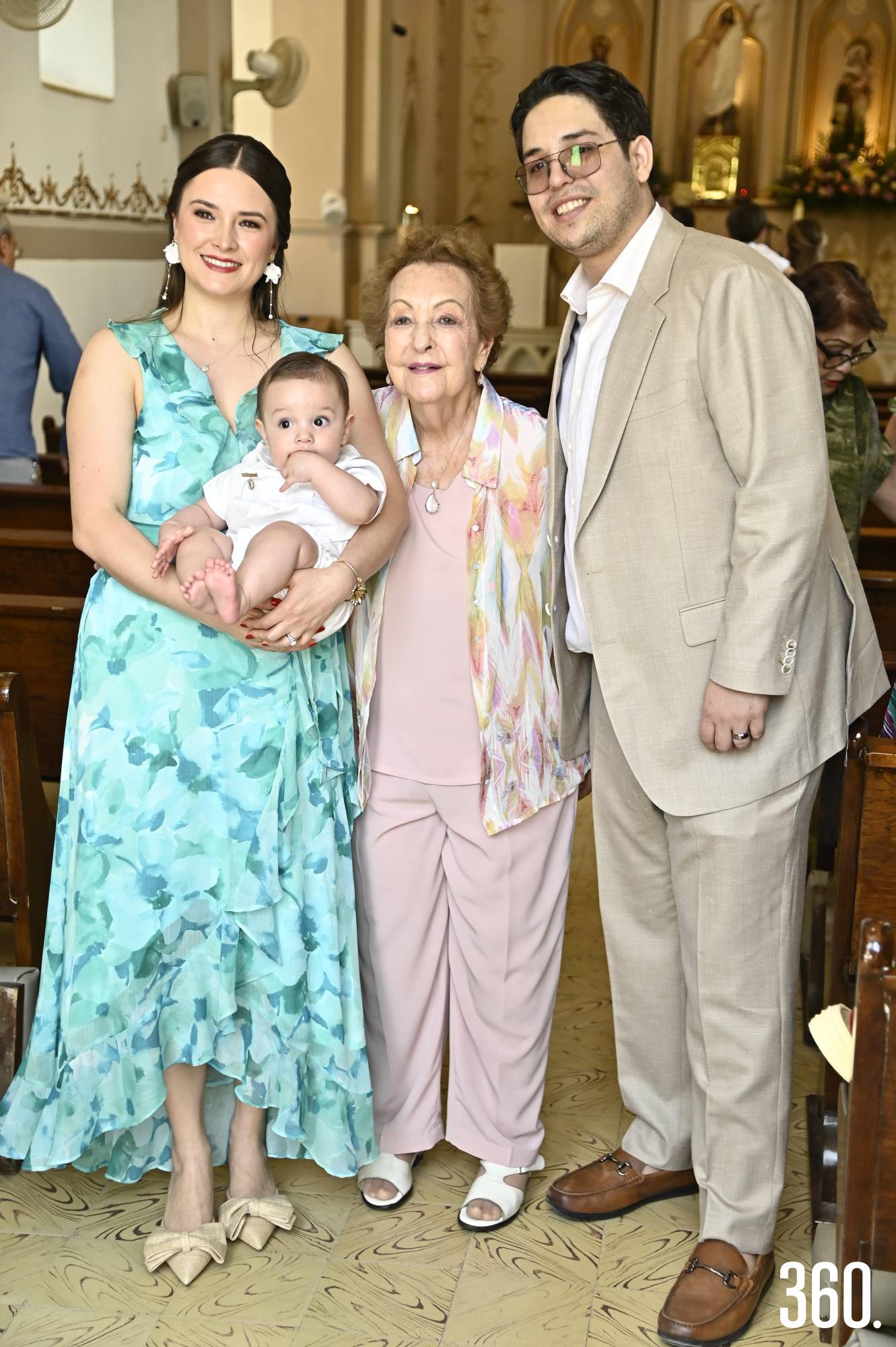 $!Ana Lucía Verástegui, Luca, Rosa Elba Alanís de López Hernán López.