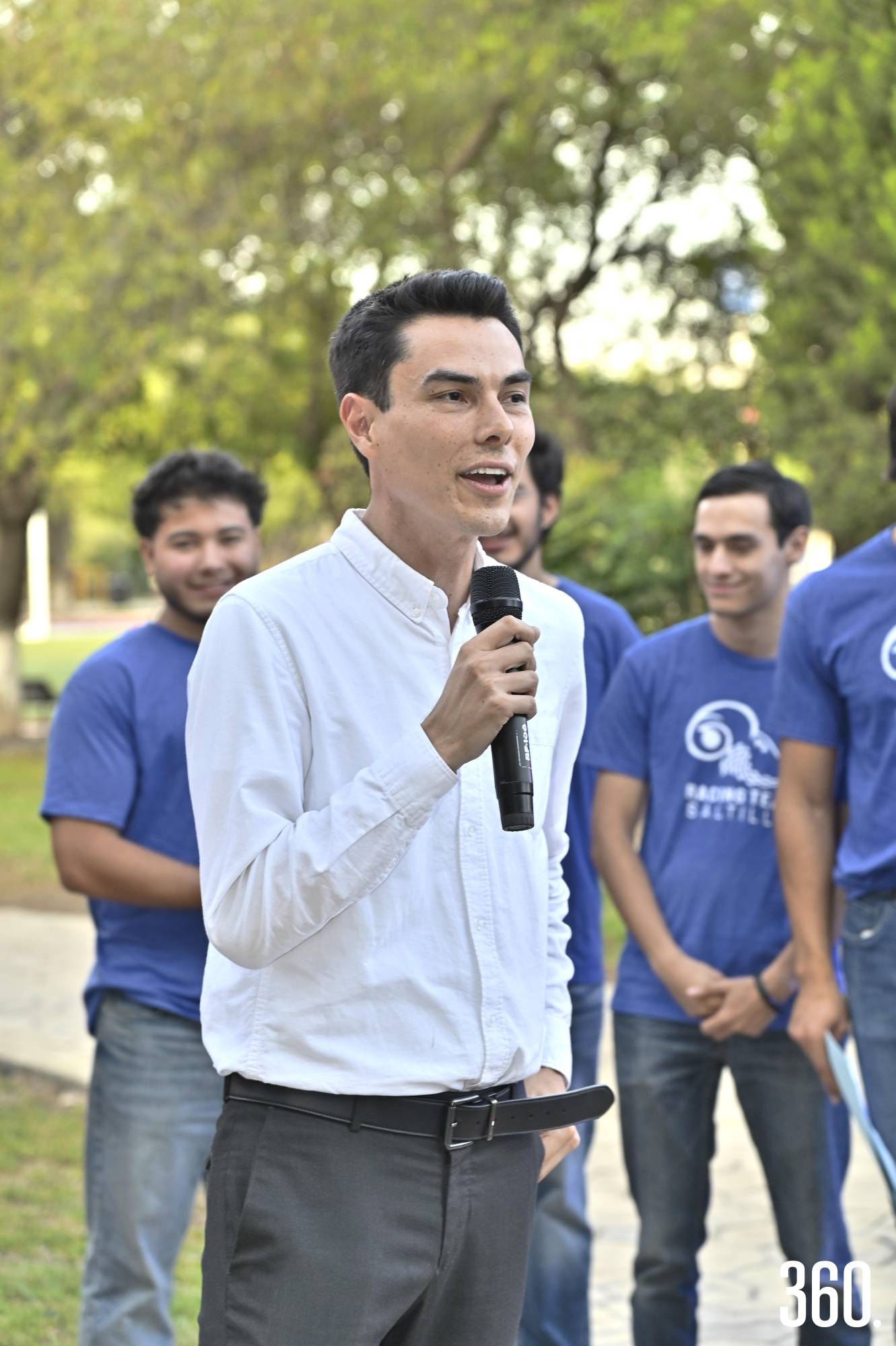 $!El director del campus, Adrián González.