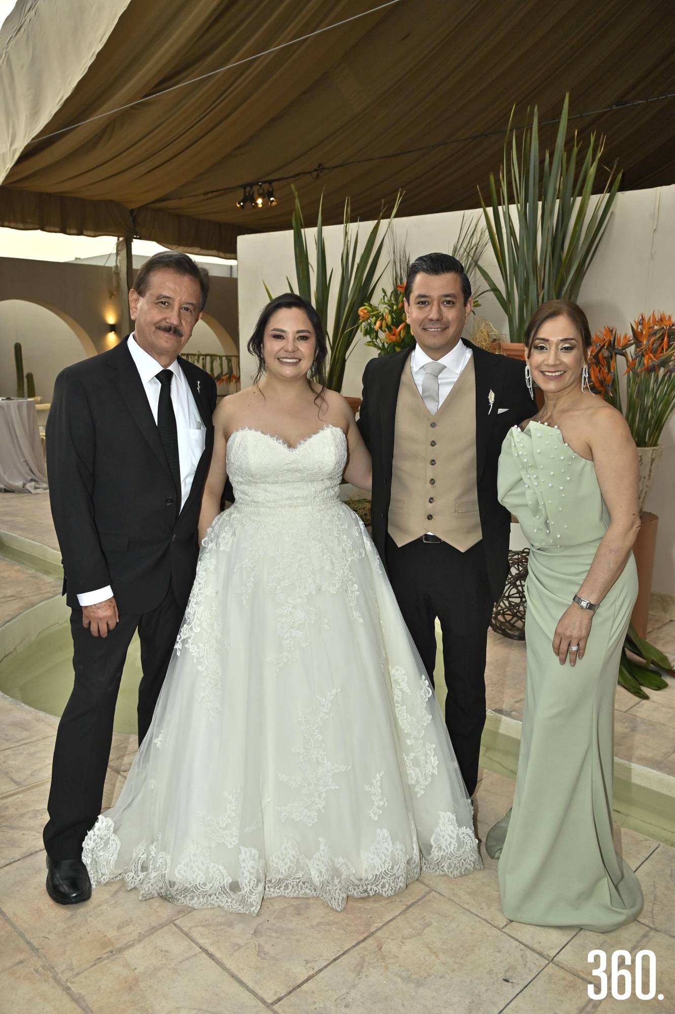 $!Pedro Arguindegui, Marifer, Pedro y Martha Alicia Torres.