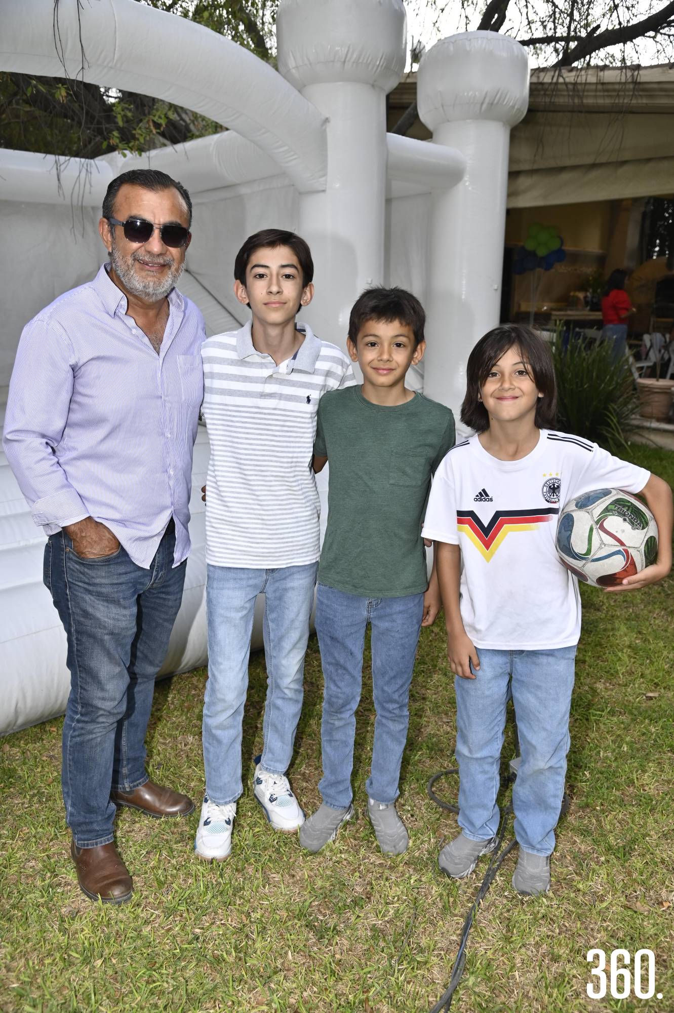 $!Rubén, Rubén, Renato y Romel Rodríguez.