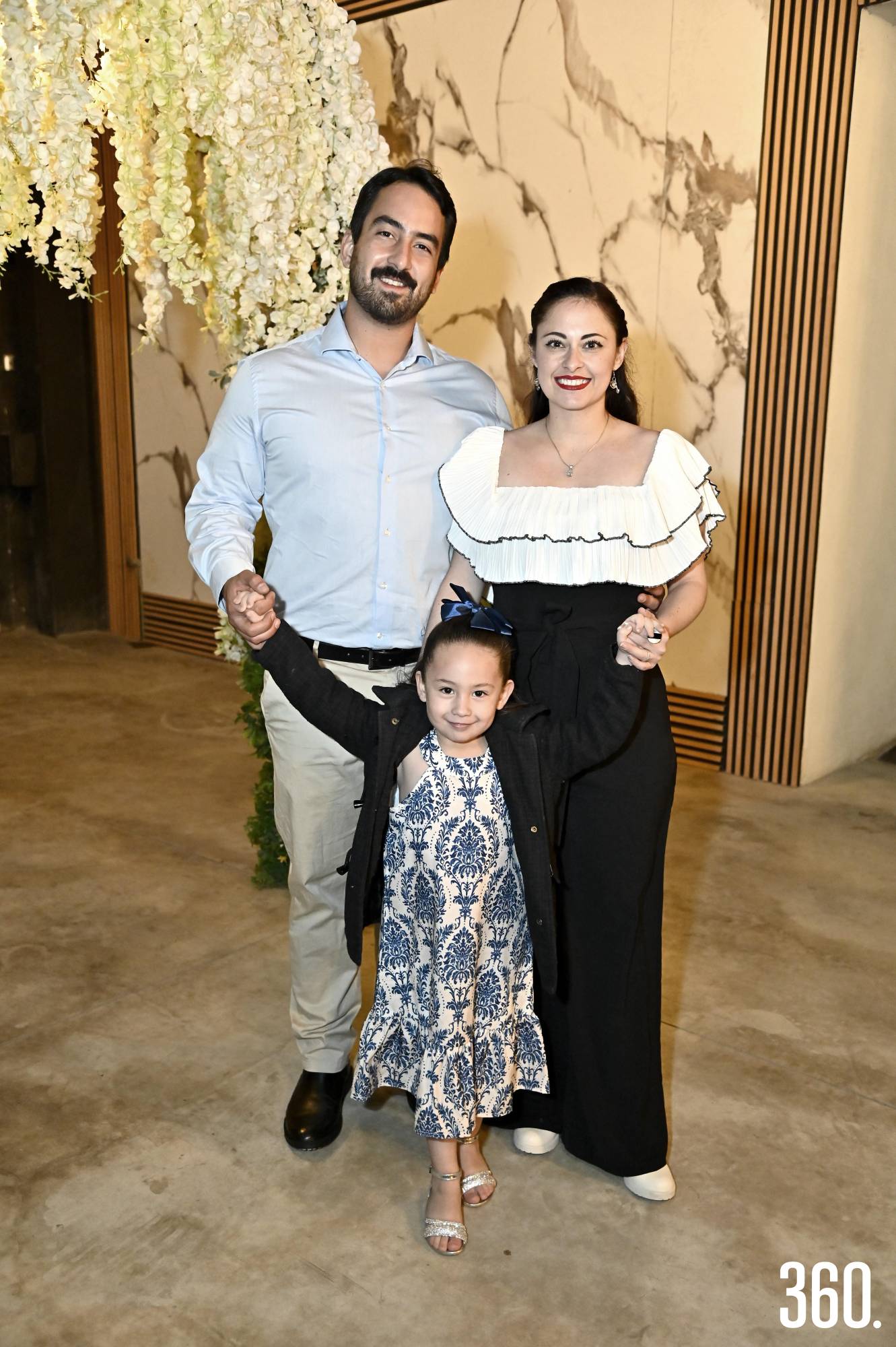 $!Nicolás Sugrañez, Alejandra Martínez y Natalia Tello.