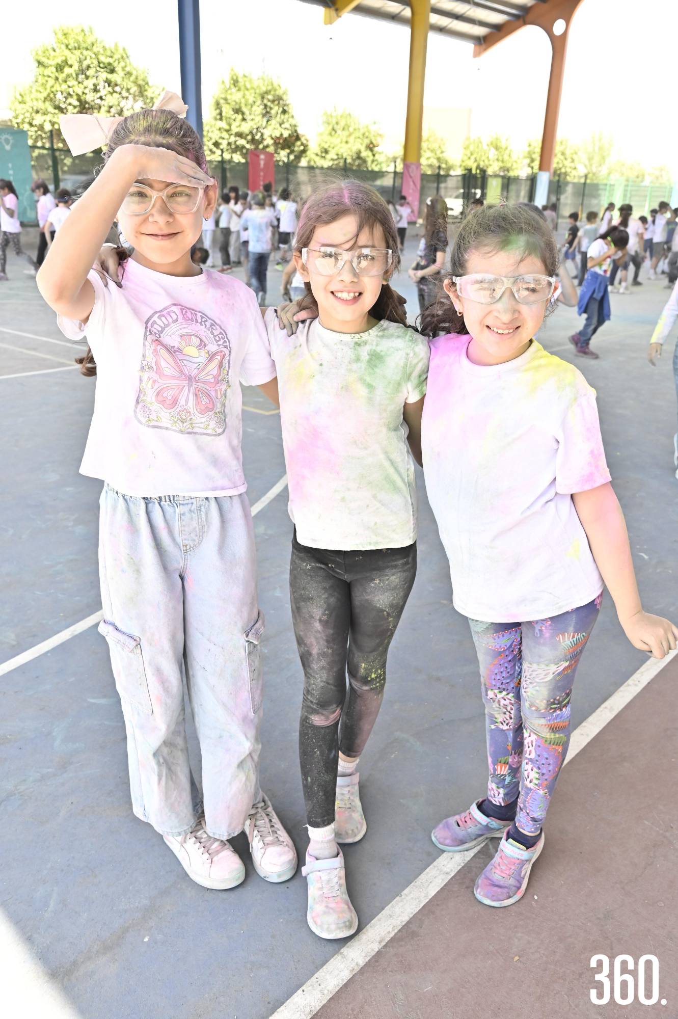 $!Sofía y Emma Martínez y María Isabel Cárdenas.