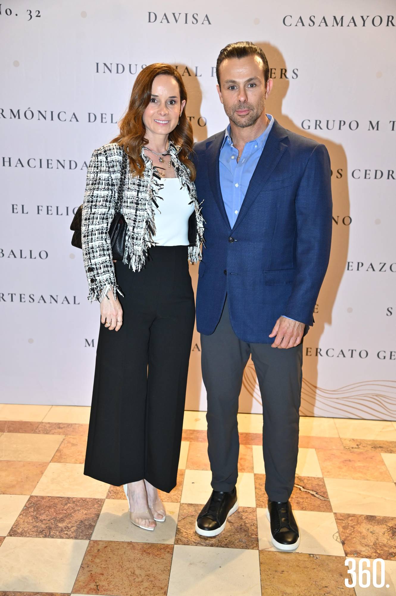 $!Denise Obando y Víctor Mohamar.