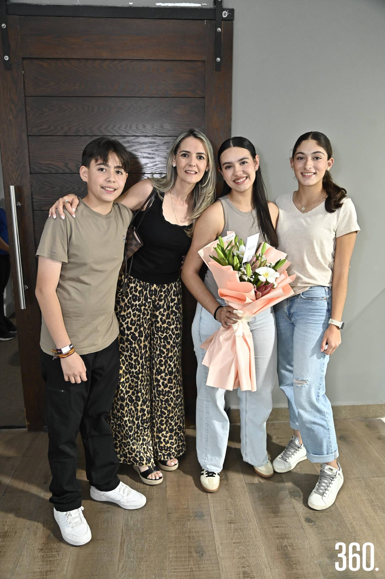 $!Óscar Vera, América Fortanel, Ana Eugenia Vera y Romelia De Nigris.