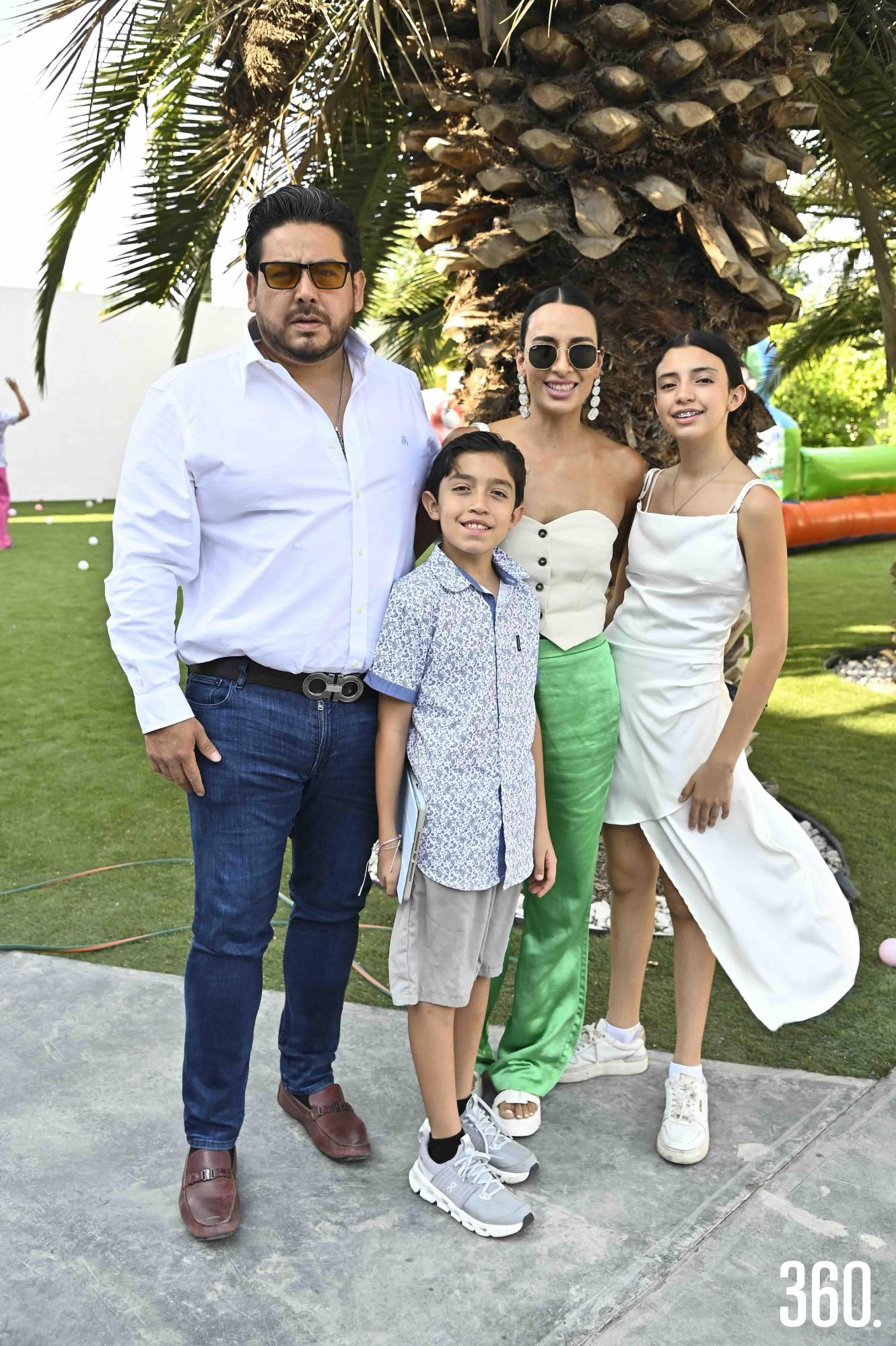 $!José Farias, Cynthia Morales, Ximena Malibrán y Rafael Malibrán.