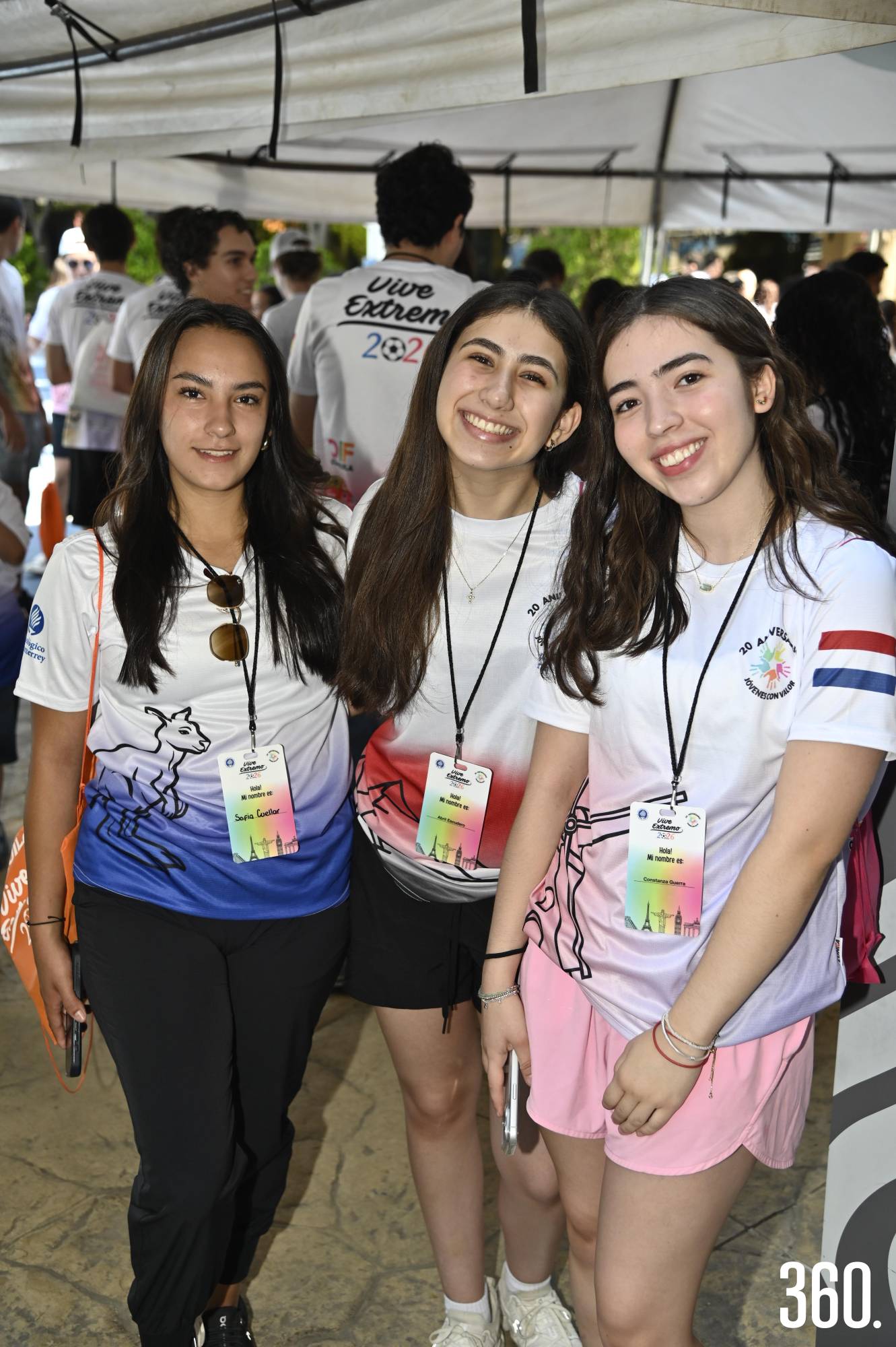 $!Sofía Cuéllar, Abril Escudero y Constanza Guerra.