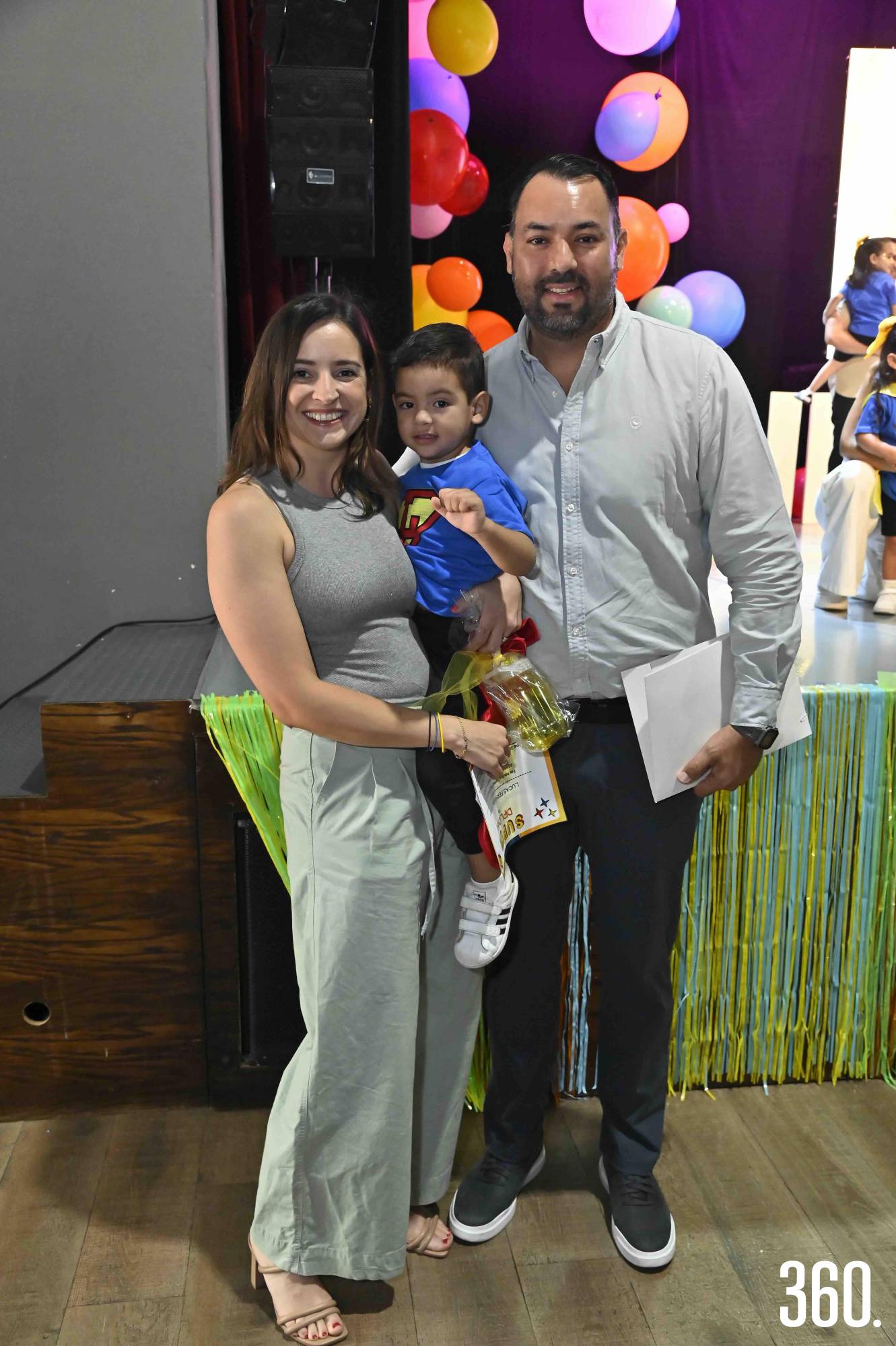 $!Emma Dávila, Lucas Fernández y Jorge Fernández.