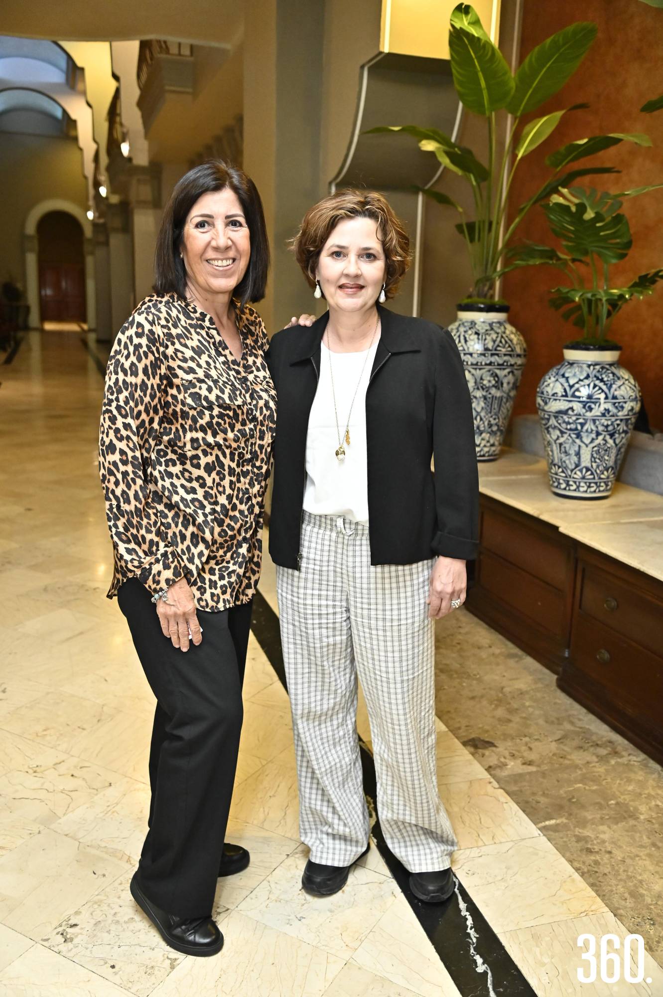 $!Silvia Amezcua de Cepeda y Carolina Mejía.