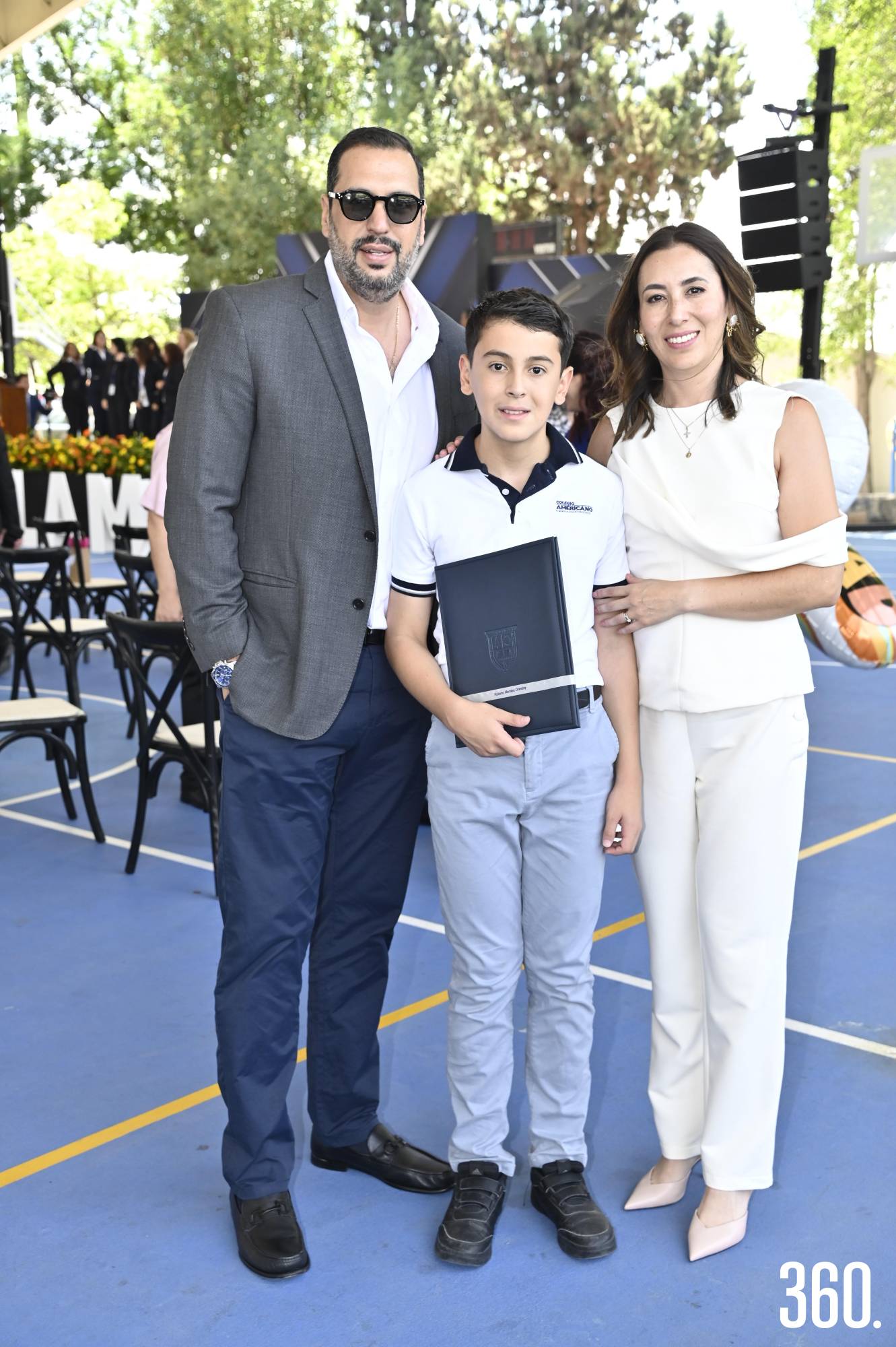 $!Beto Morales, Roberto Morales Oranday y Belinda Oranday.