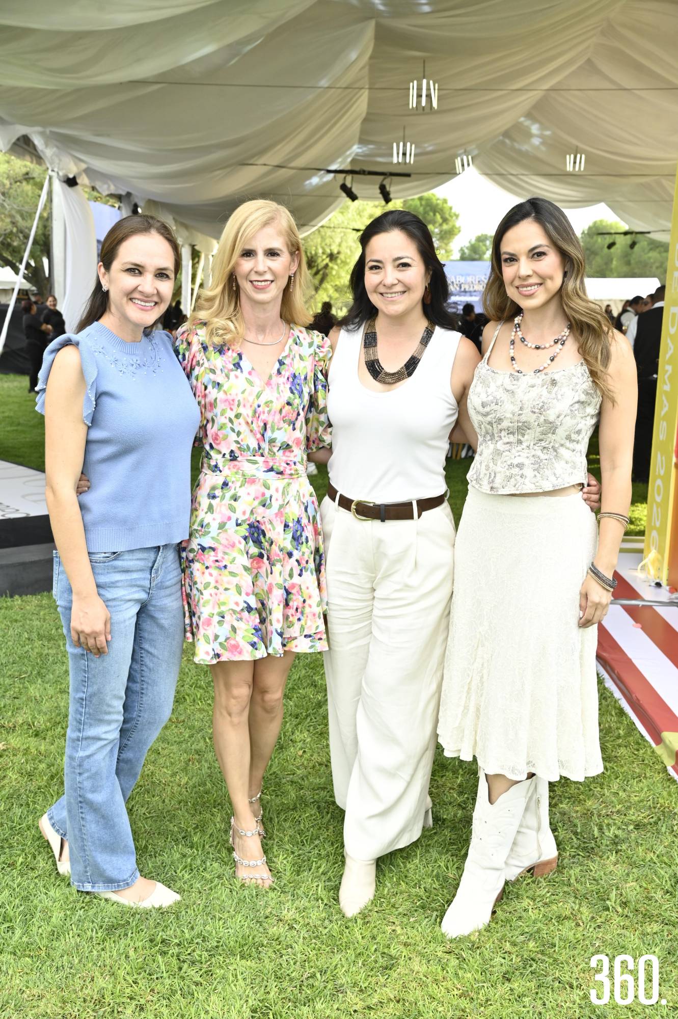 $!Claudia Agüero, Graciela Garza, Adelina González y Luci Méndez.
