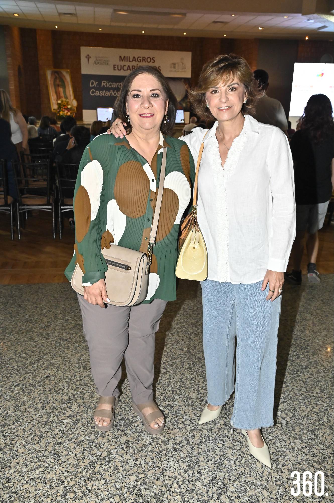 $!Claudia Sánchez y Malena González.