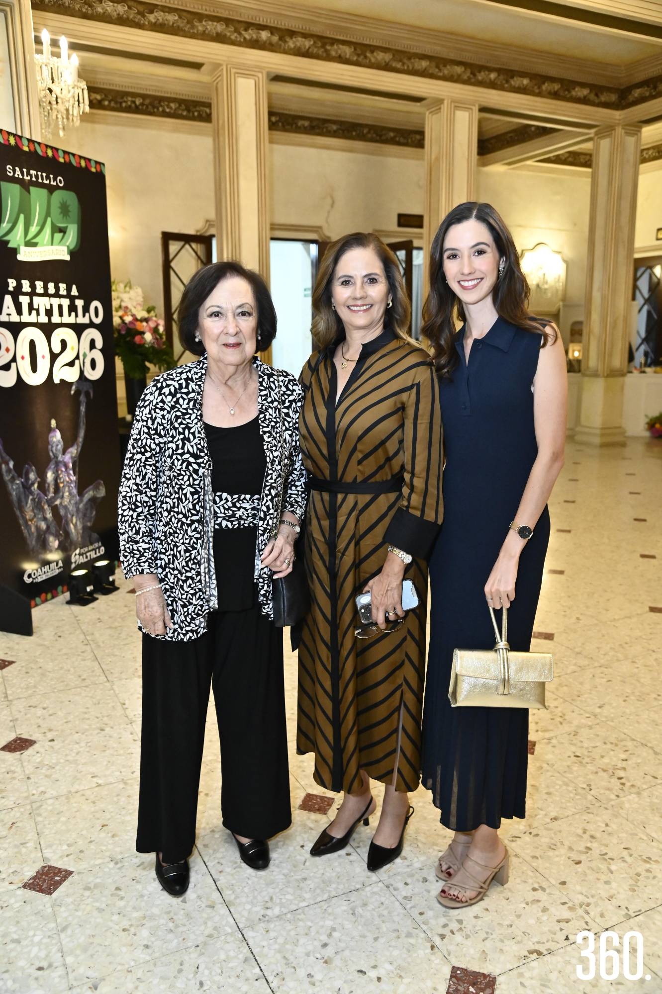 $!María Esther Recio, Liliana de la Peña y Mariana Garza.