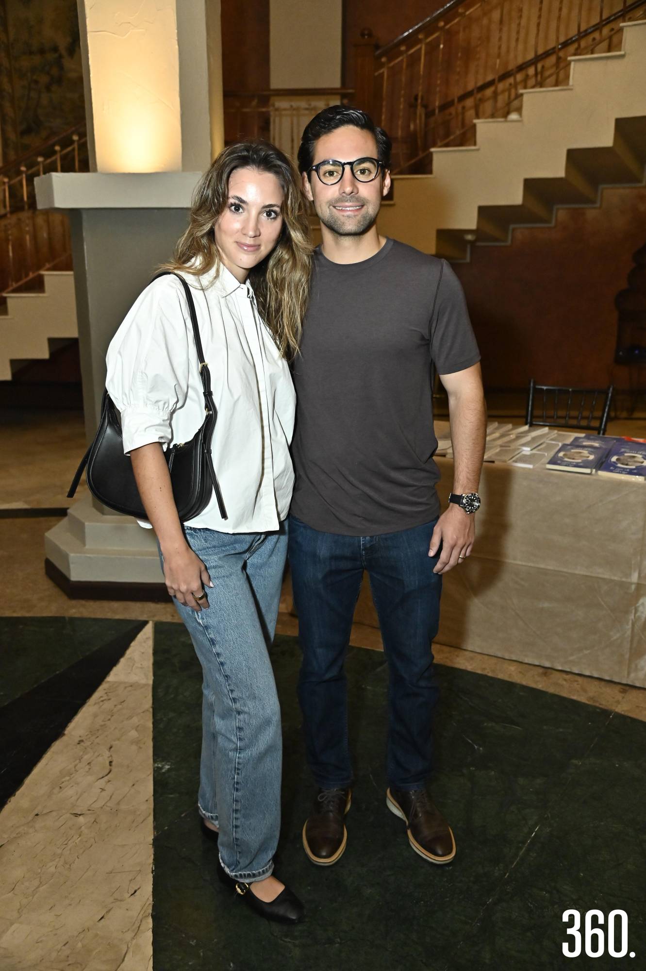 $!María López y Gerardo del Bosque.