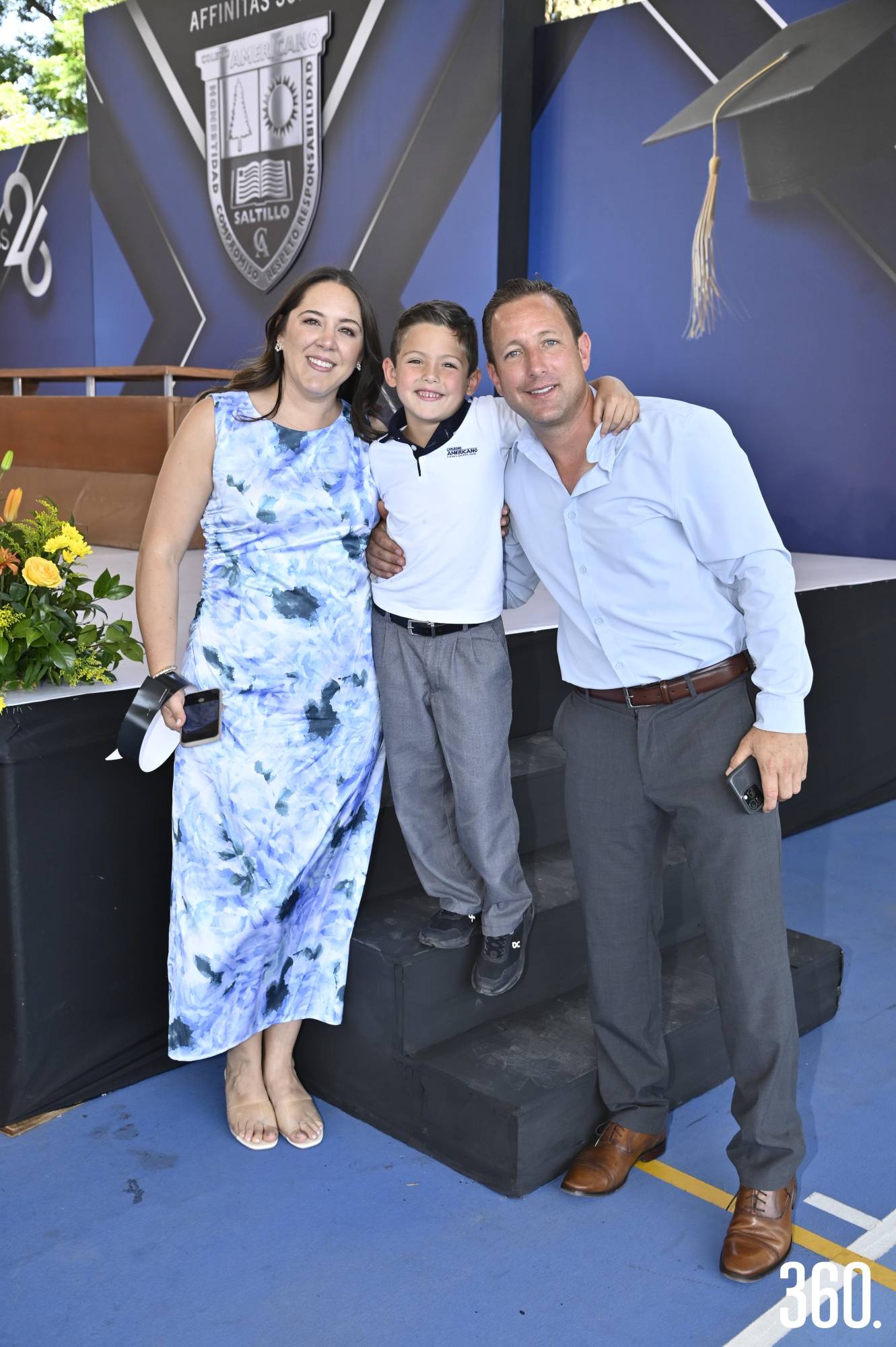 $!Alejandra Flores, Gustavo y Galwin Dewey.