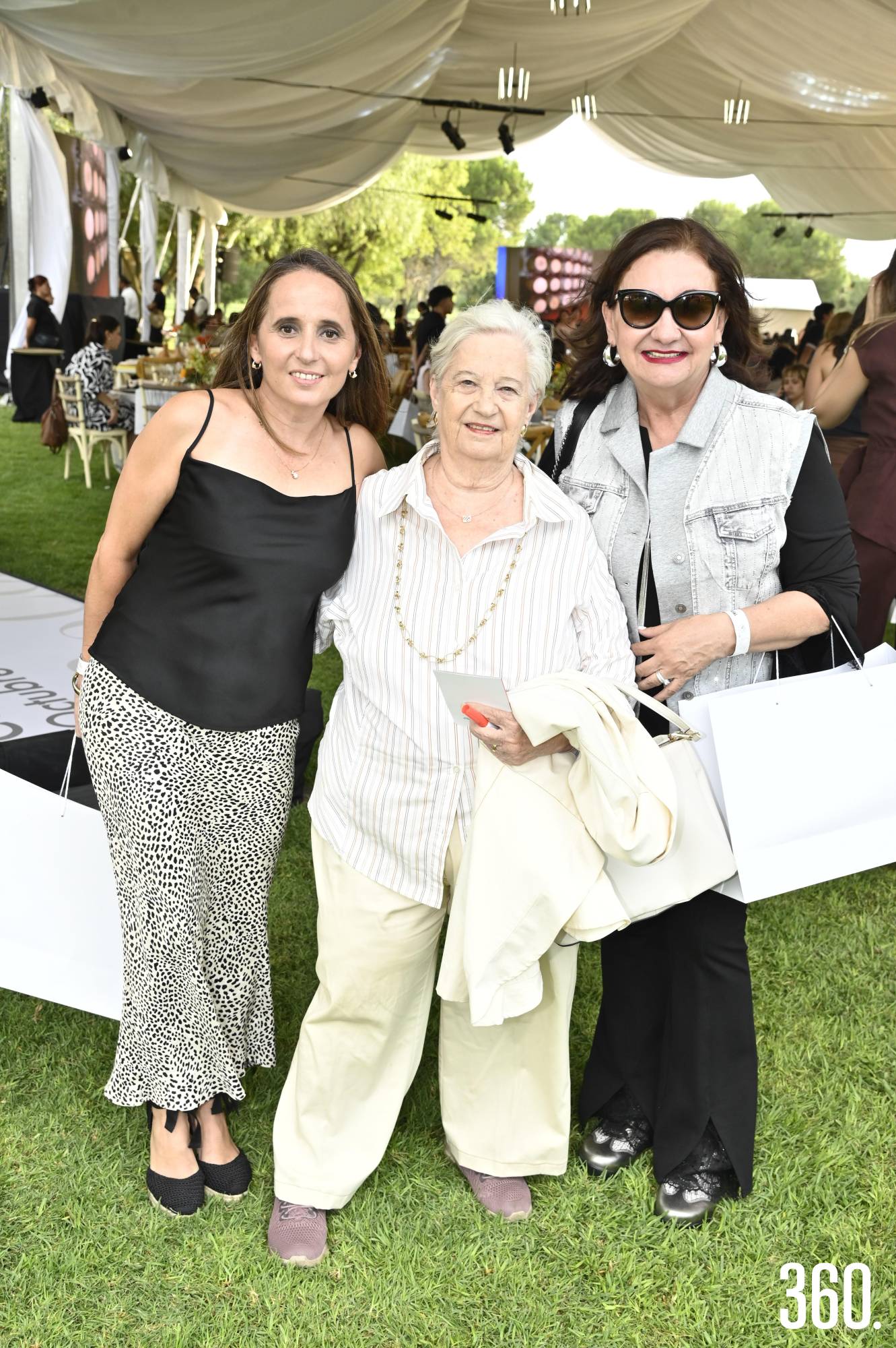 $!Naira López, Carmelita Quintanilla y Lourdes Carrales.
