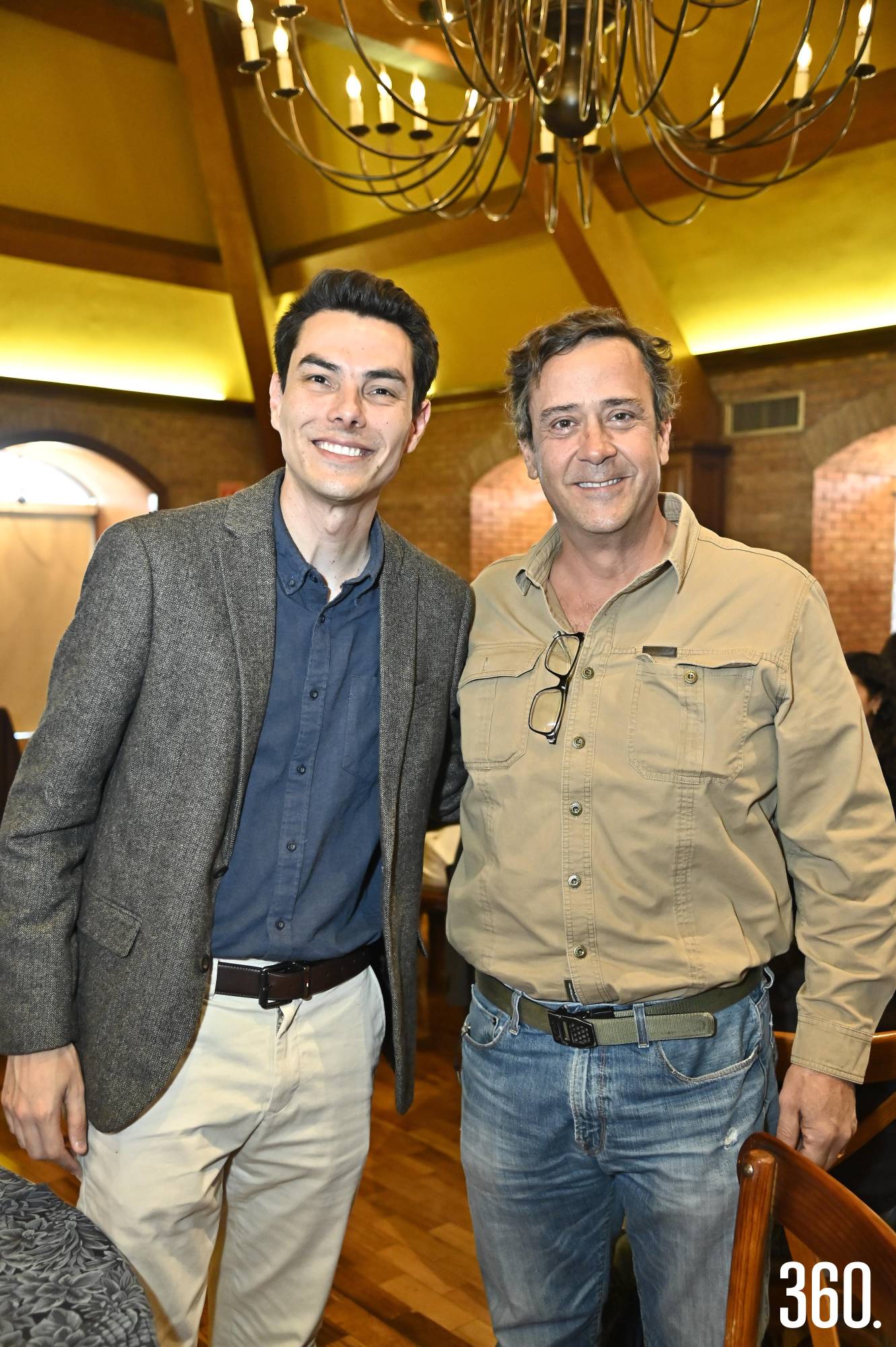 $!Adrián González y Juan Carlos Guerra.