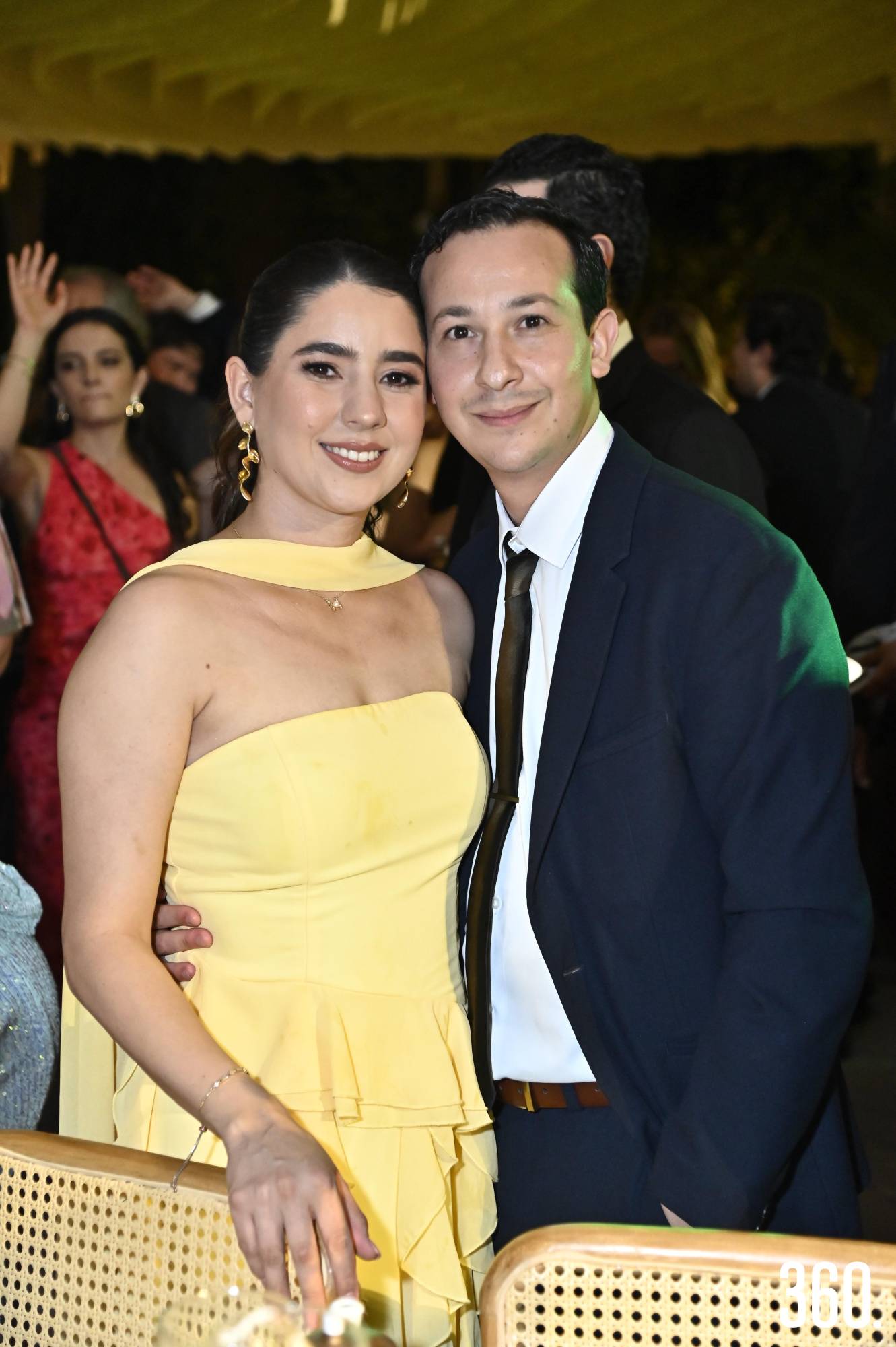 $!Claudia Latapí y Donaldo Dainitín.